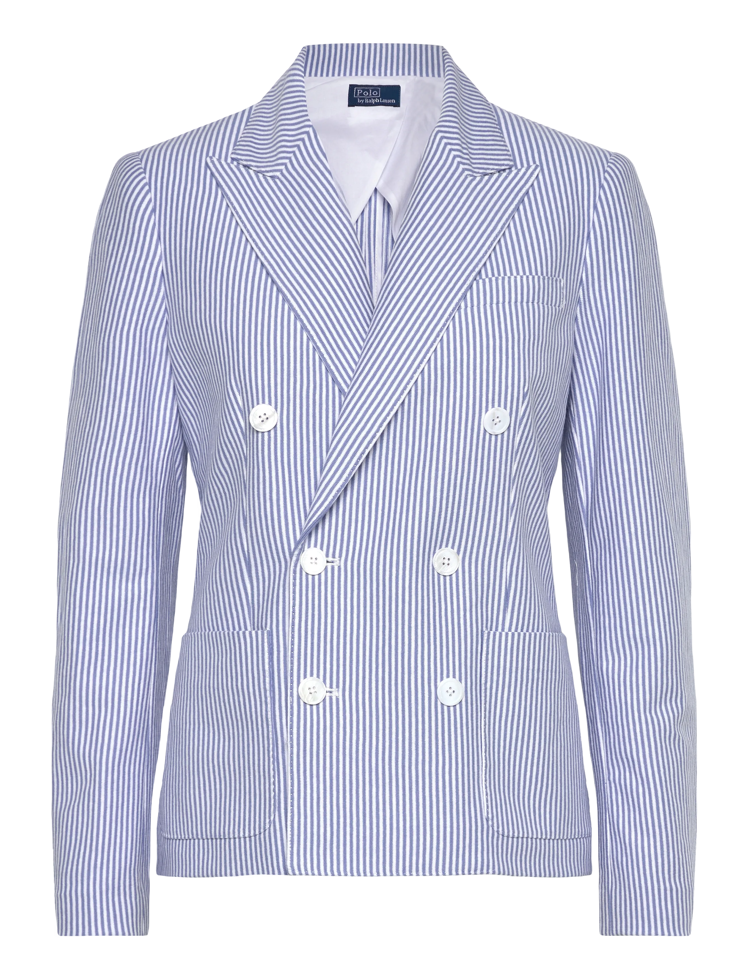 YD UTILITY JSY-KNT-BLAZER/SPORT COA - CAMPUS BLUE/WHITE