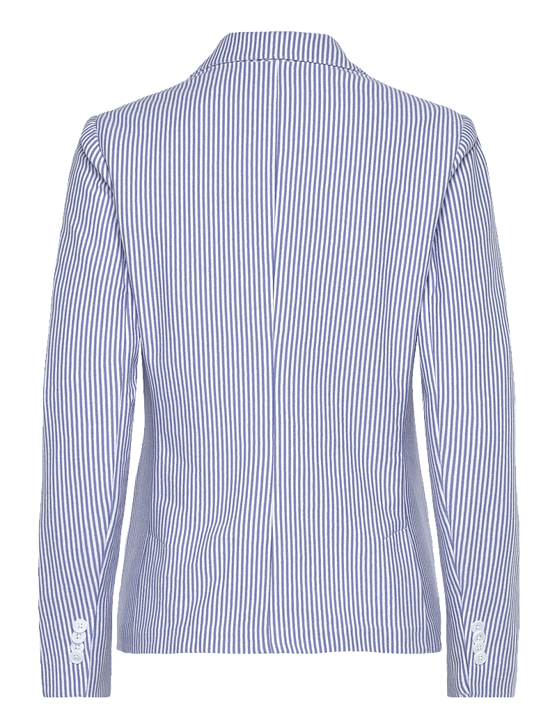 Polo Ralph Lauren - YD UTILITY JSY-KNT-BLAZER/SPORT COA - zweireihige blazer - campus blue/white - 1