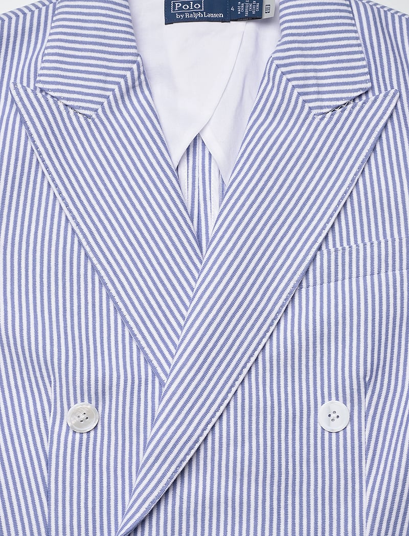 Polo Ralph Lauren - YD UTILITY JSY-KNT-BLAZER/SPORT COA - zweireihige blazer - campus blue/white - 2