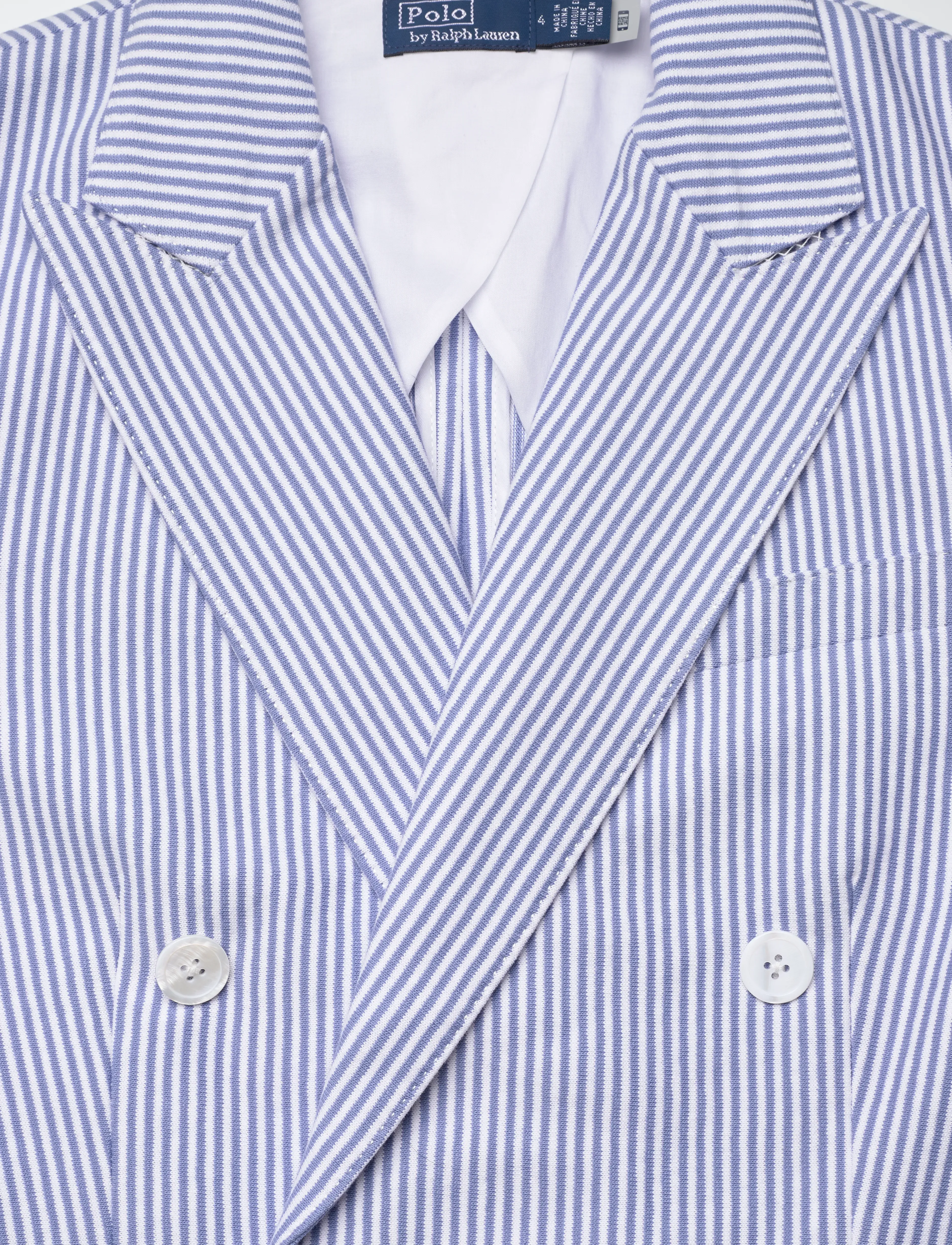 Polo Ralph Lauren - YD UTILITY JSY-KNT-BLAZER/SPORT COA - campus blue/white - 2