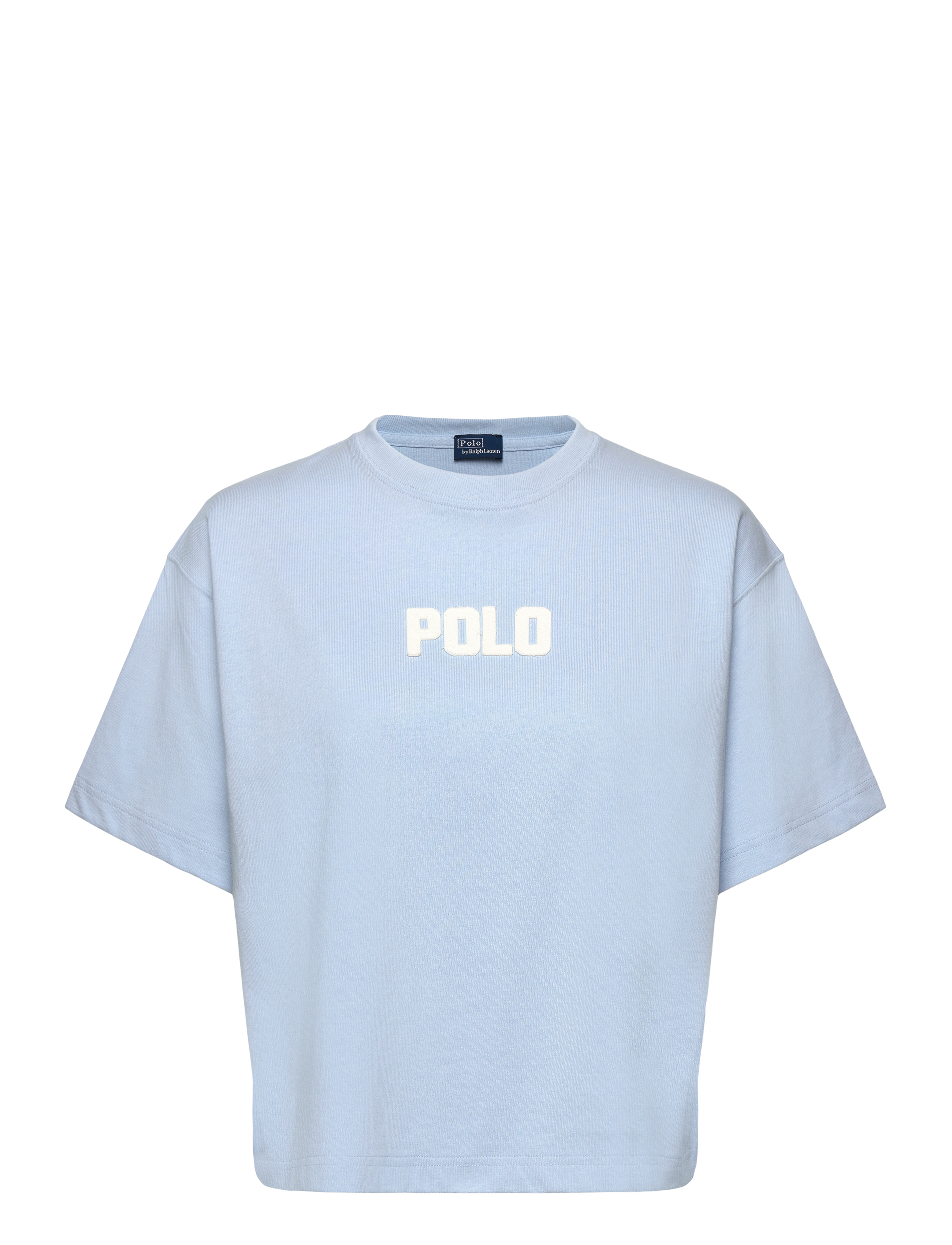 Polo Ralph Lauren Logo Cotton Jersey Crewneck Tee - Kläder - COLD SPRING / blue