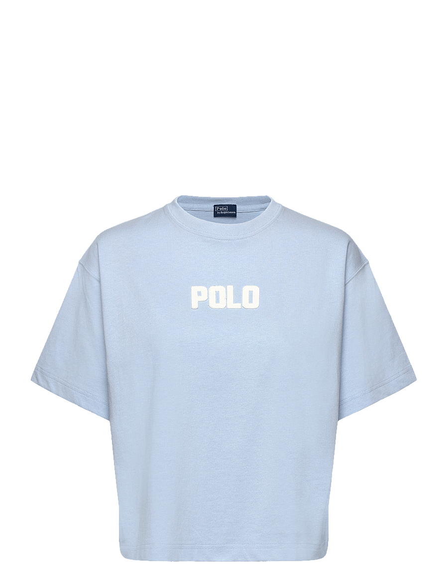 Polo Ralph Lauren - Logo Cotton Jersey Crewneck Tee - t-shirts - cold spring - 0