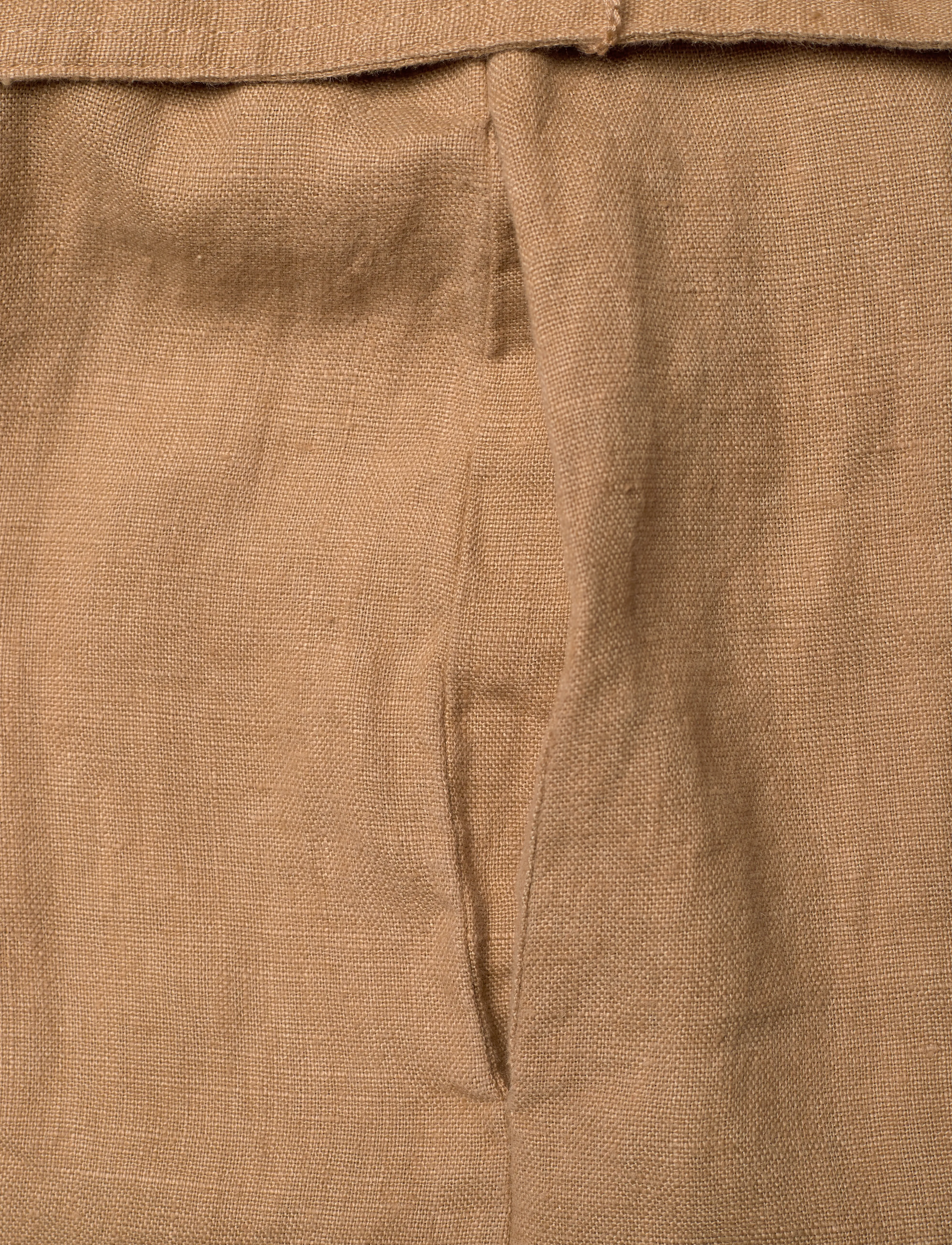 Polo Ralph Lauren - Belted Linen Shirtdress - hemdkleider - camel - 3