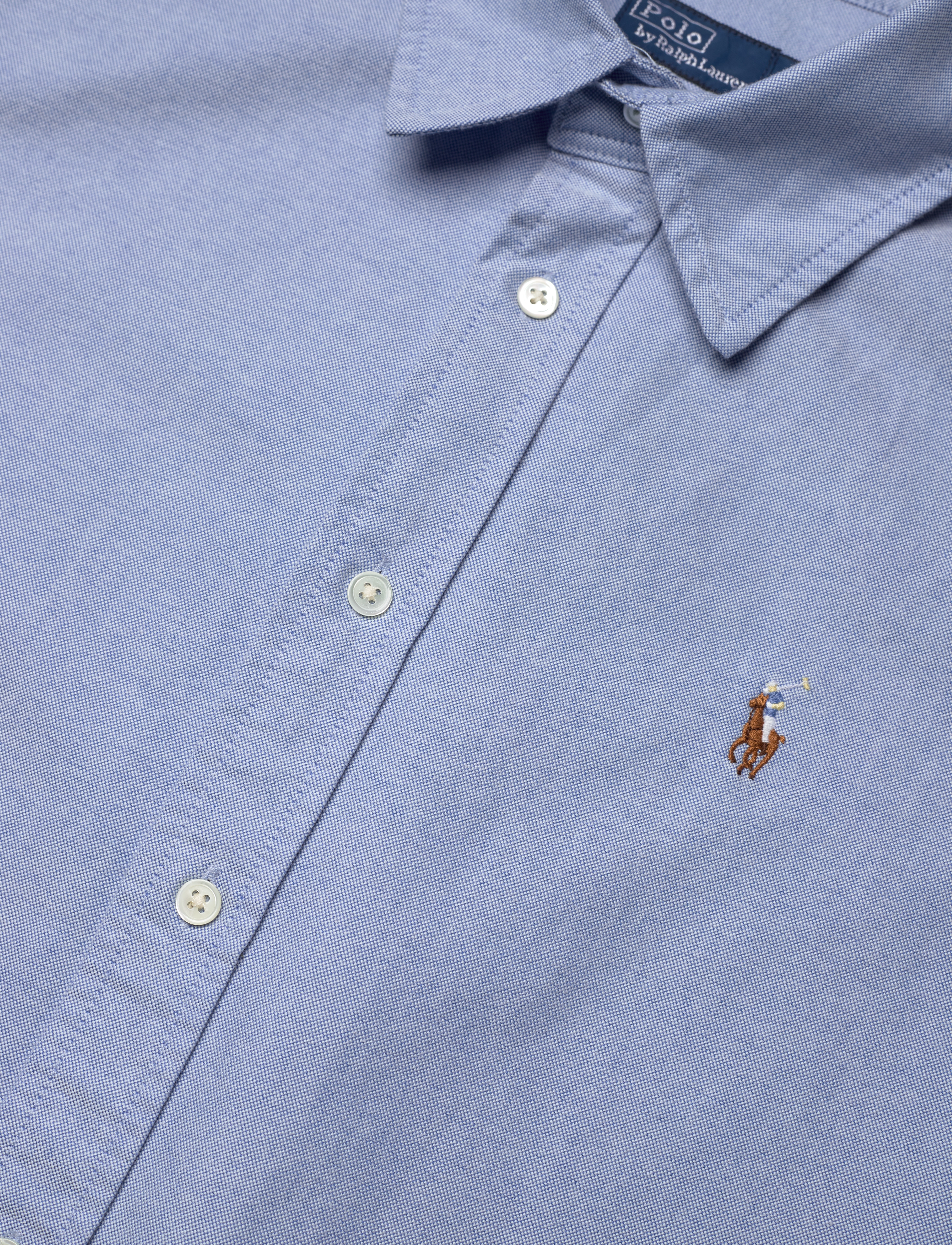 Polo Ralph Lauren - Belted Oxford Sleeveless Shirtdress - bsr blue - 2