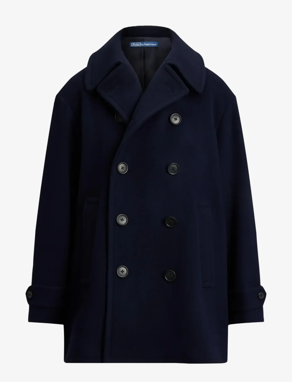 Polo Ralph Lauren - Wool Melton Peacoat - uldfrakker - ink - 1