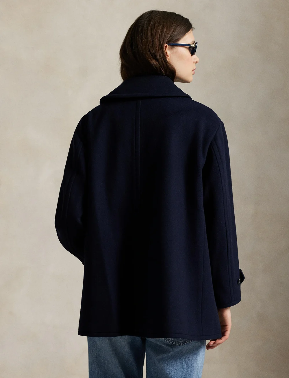 Polo Ralph Lauren - Wool Melton Peacoat - uldfrakker - ink - 2