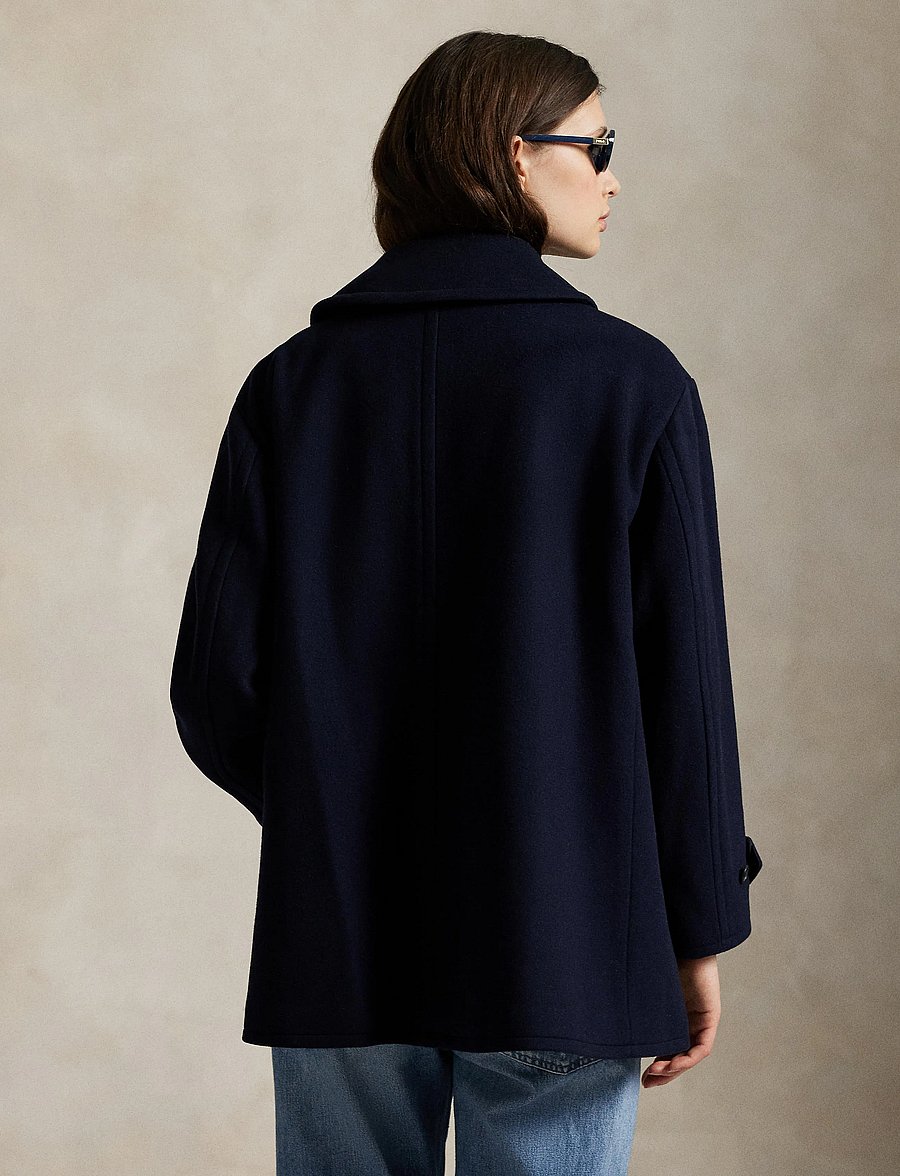 Polo Ralph Lauren - Wool Melton Peacoat - talvejoped - ink - 2