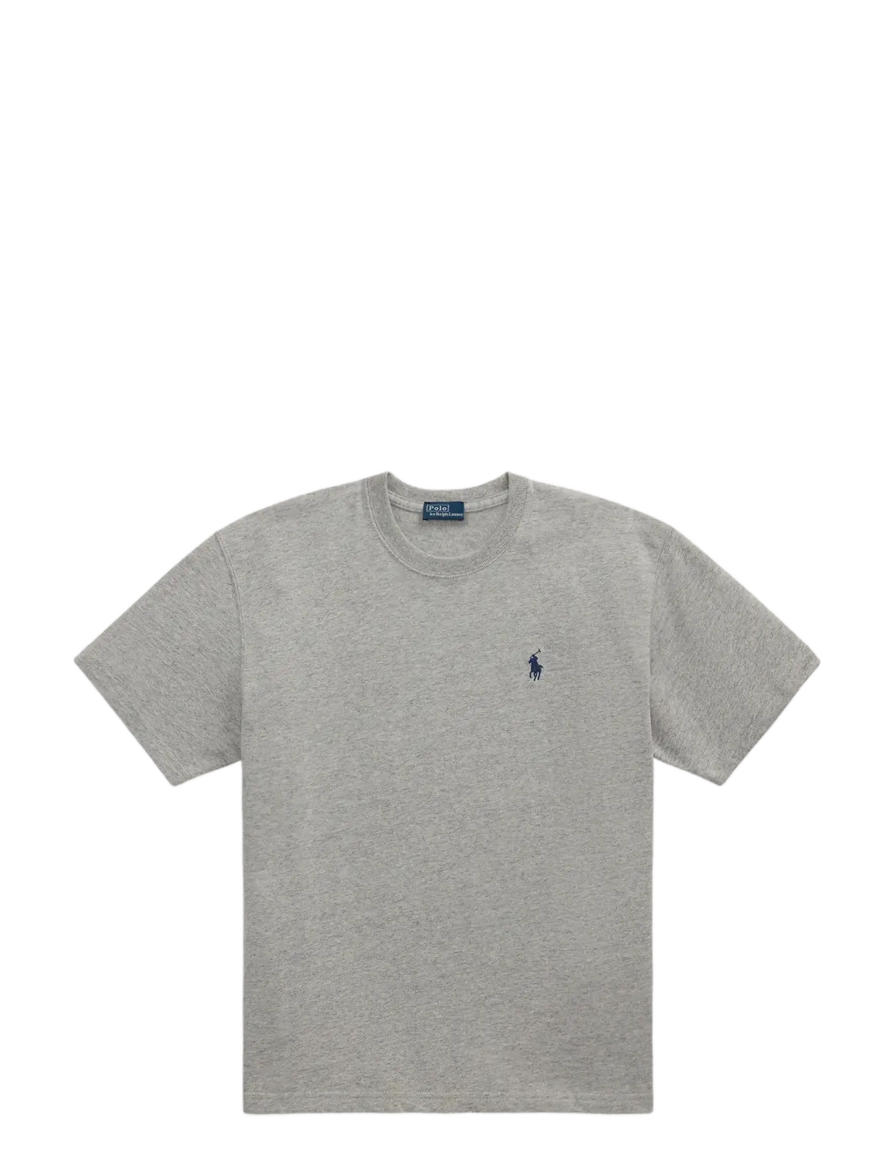Polo Ralph Lauren Relaxed Fit Cotton Jersey Tee - Clothing - COBBLESTONE HEATH / grey