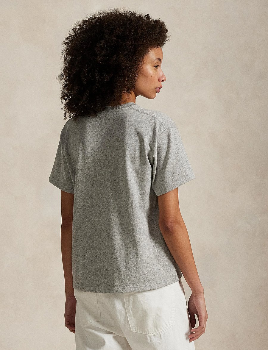 Polo Ralph Lauren - Relaxed Fit Cotton Jersey Tee - t-särgid - cobblestone heath - 2
