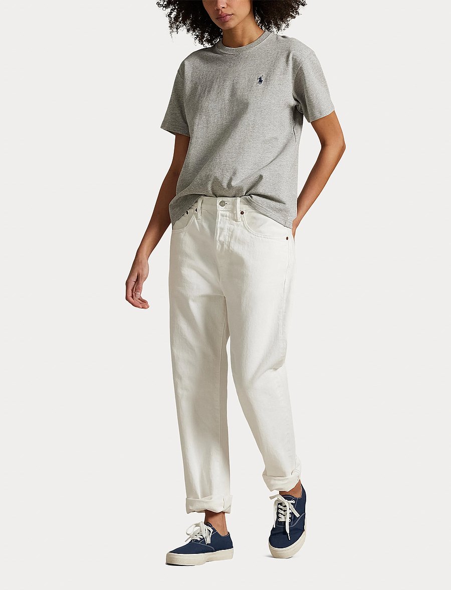 Polo Ralph Lauren - Relaxed Fit Cotton Jersey Tee - t-särgid - cobblestone heath - 4