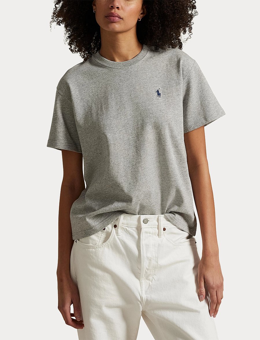 Polo Ralph Lauren - Relaxed Fit Cotton Jersey Tee - t-särgid - cobblestone heath - 5