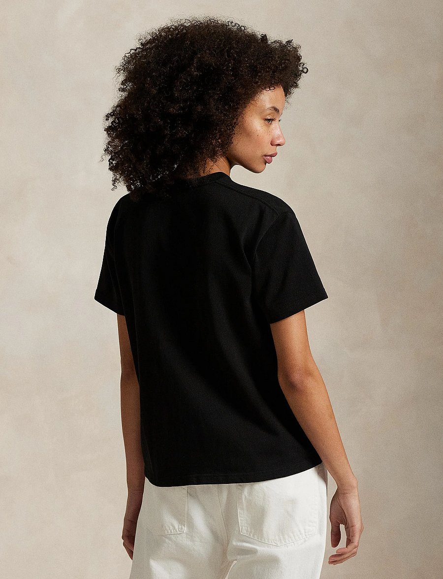 Polo Ralph Lauren - Relaxed Fit Cotton Jersey Tee - t-särgid - polo black - 2