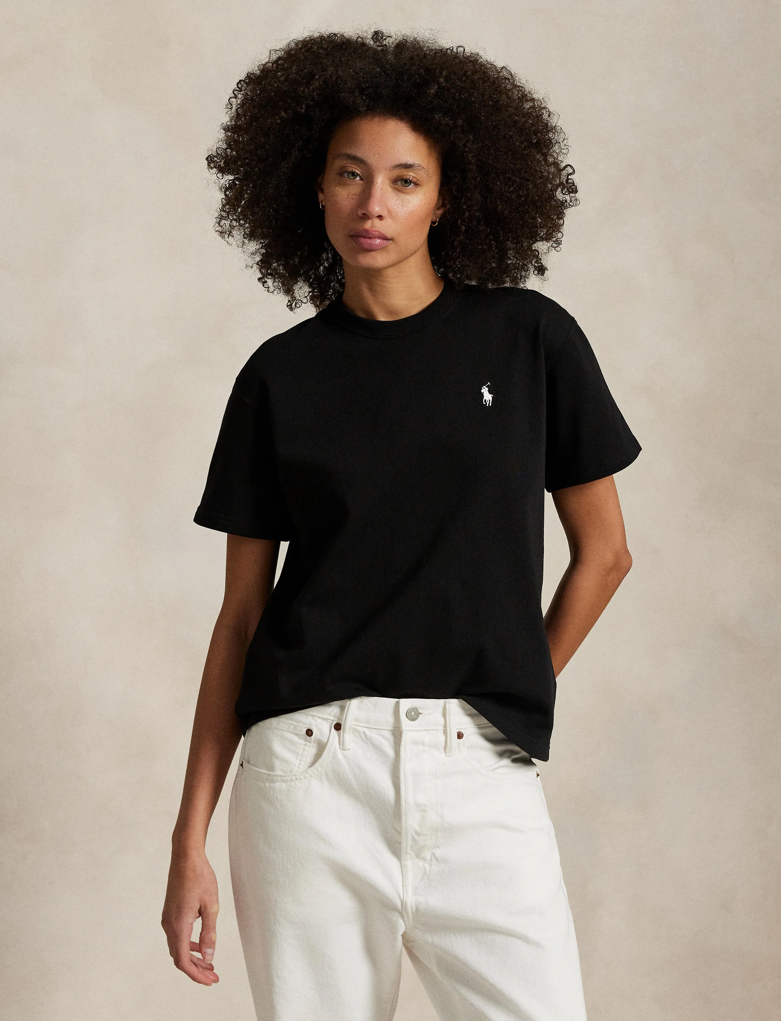 Polo Ralph Lauren - Relaxed Fit Cotton Jersey Tee - t-shirts - polo black - 3