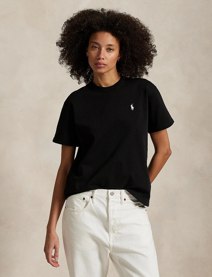 Polo Ralph Lauren - Relaxed Fit Cotton Jersey Tee - t-särgid - polo black - 3