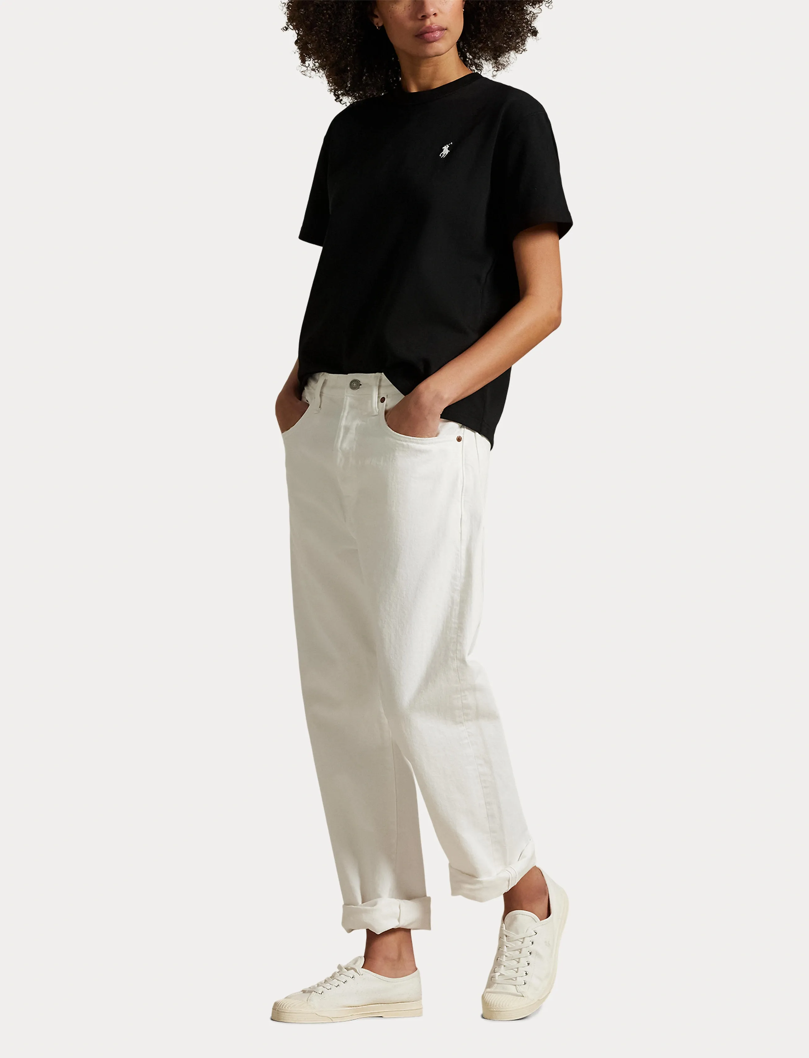 Polo Ralph Lauren - Relaxed Fit Cotton Jersey Tee - t-shirts - polo black - 4