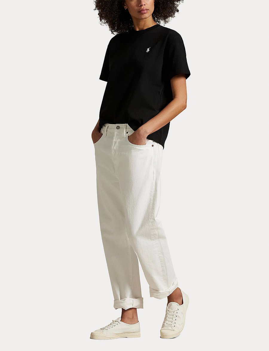 Polo Ralph Lauren - Relaxed Fit Cotton Jersey Tee - t-särgid - polo black - 4