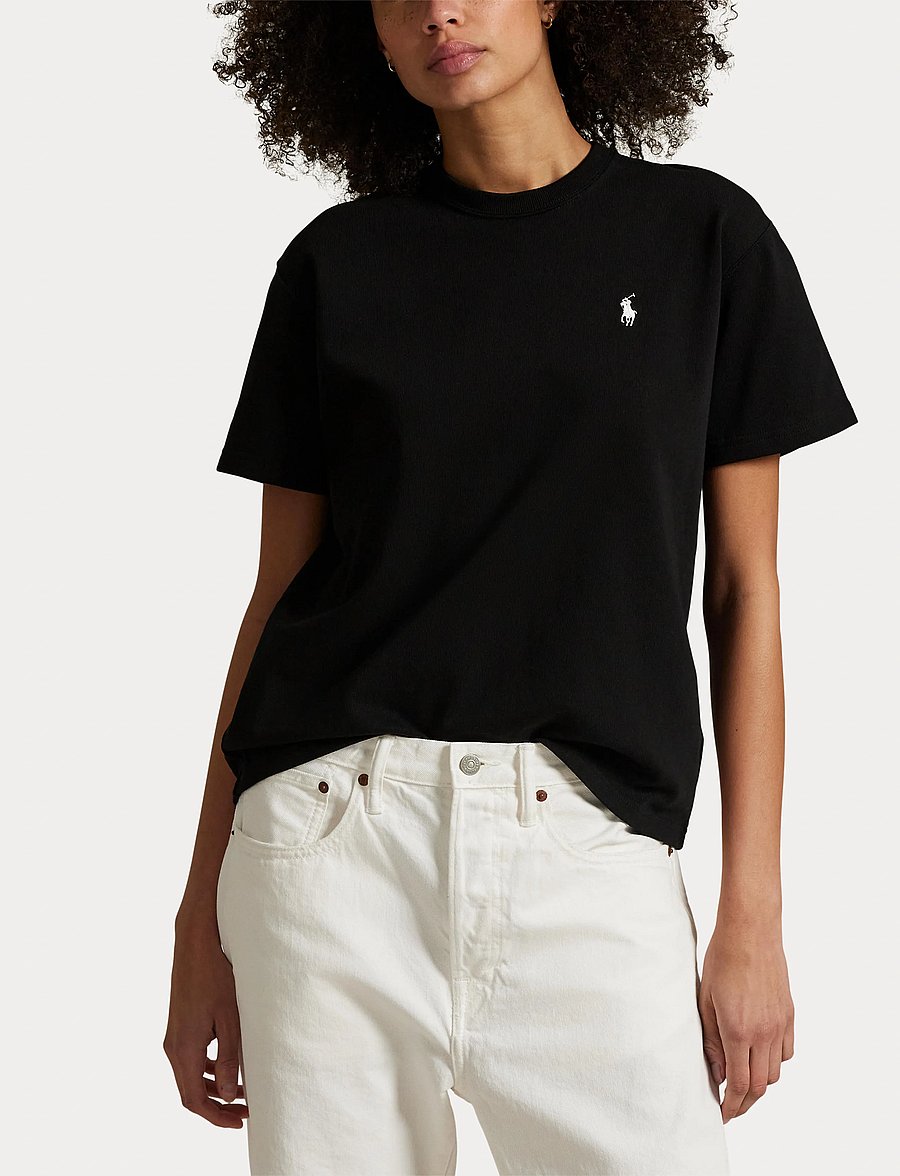 Polo Ralph Lauren - Relaxed Fit Cotton Jersey Tee - t-särgid - polo black - 5