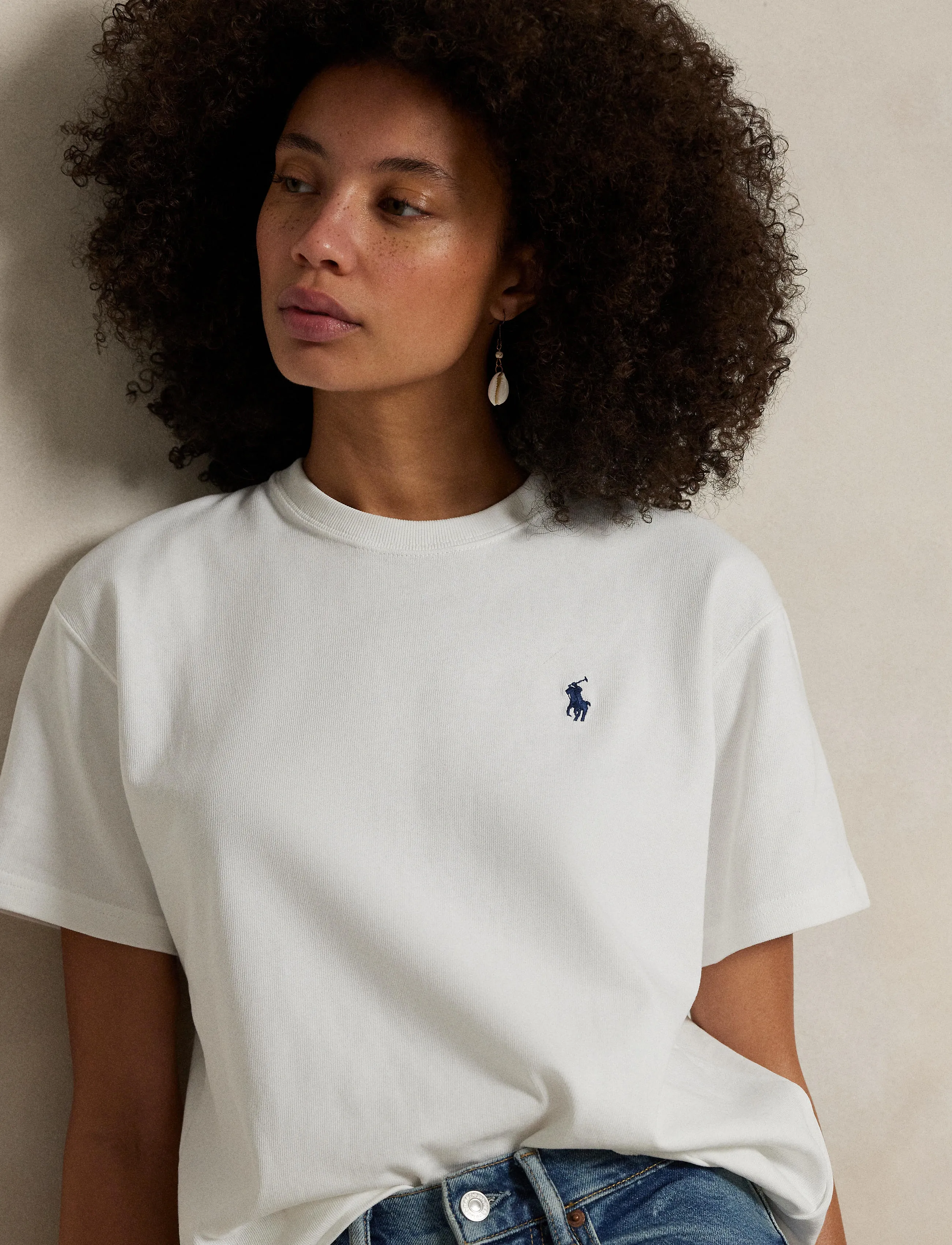 Polo Ralph Lauren - Relaxed Fit Cotton Jersey Tee - t-shirts - white - 4