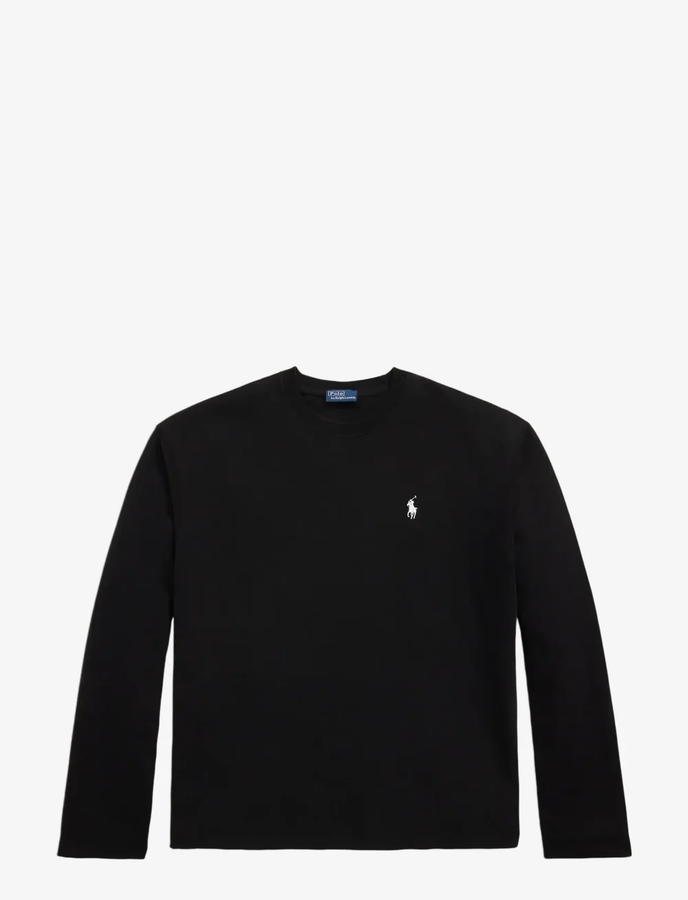 Polo Ralph Lauren - Cotton Jersey Long-Sleeve Tee - t-paidat & topit - polo black - 1