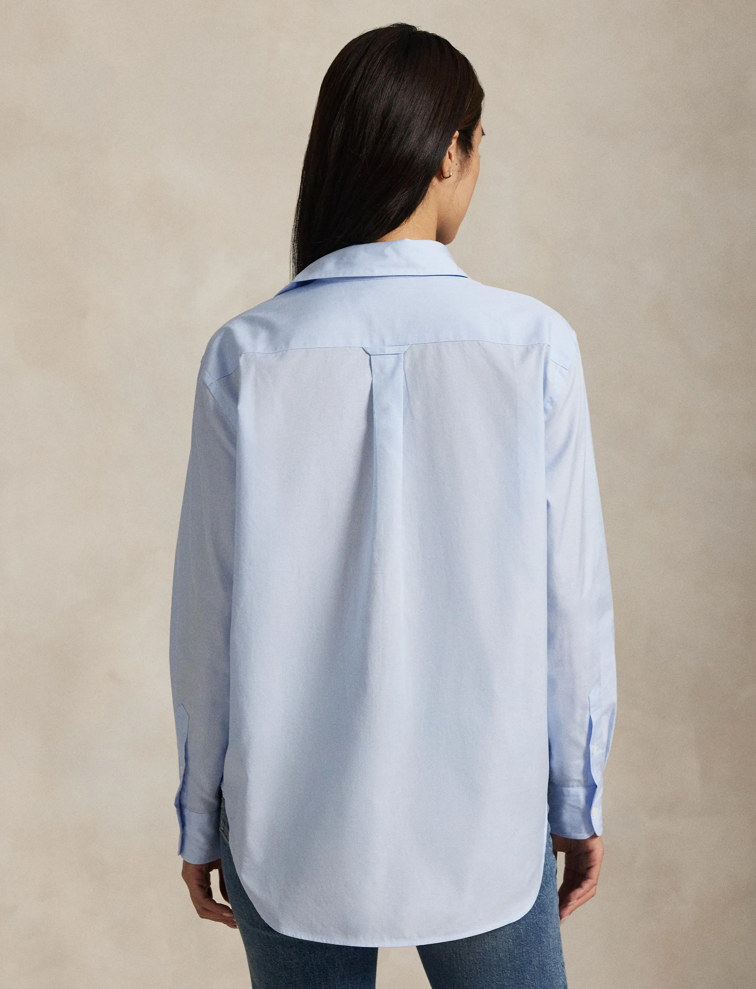 Polo Ralph Lauren - Oversize Fit Cotton Shirt - chemises en jeans - light blue - 3