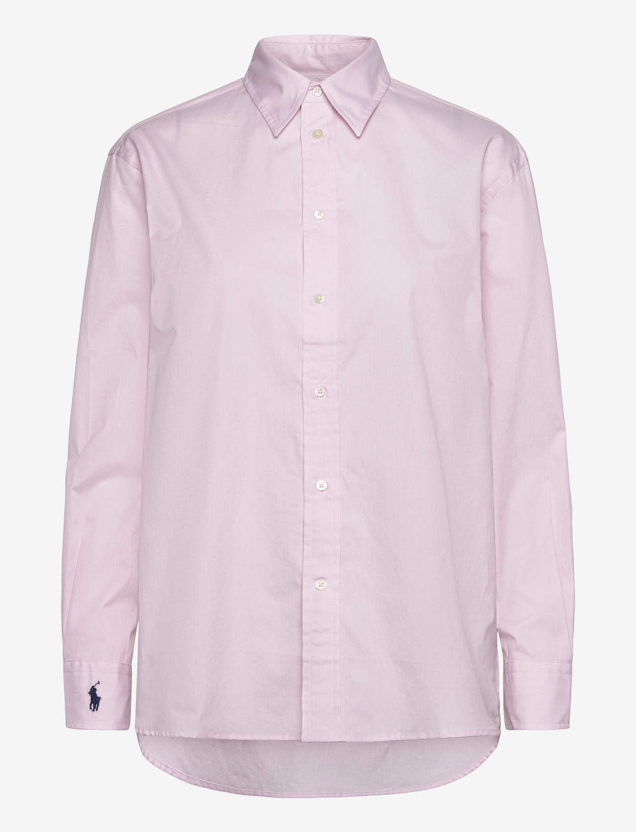 Polo Ralph Lauren - Oversize Fit Cotton Shirt - jeanshemden - surfside rose - 0