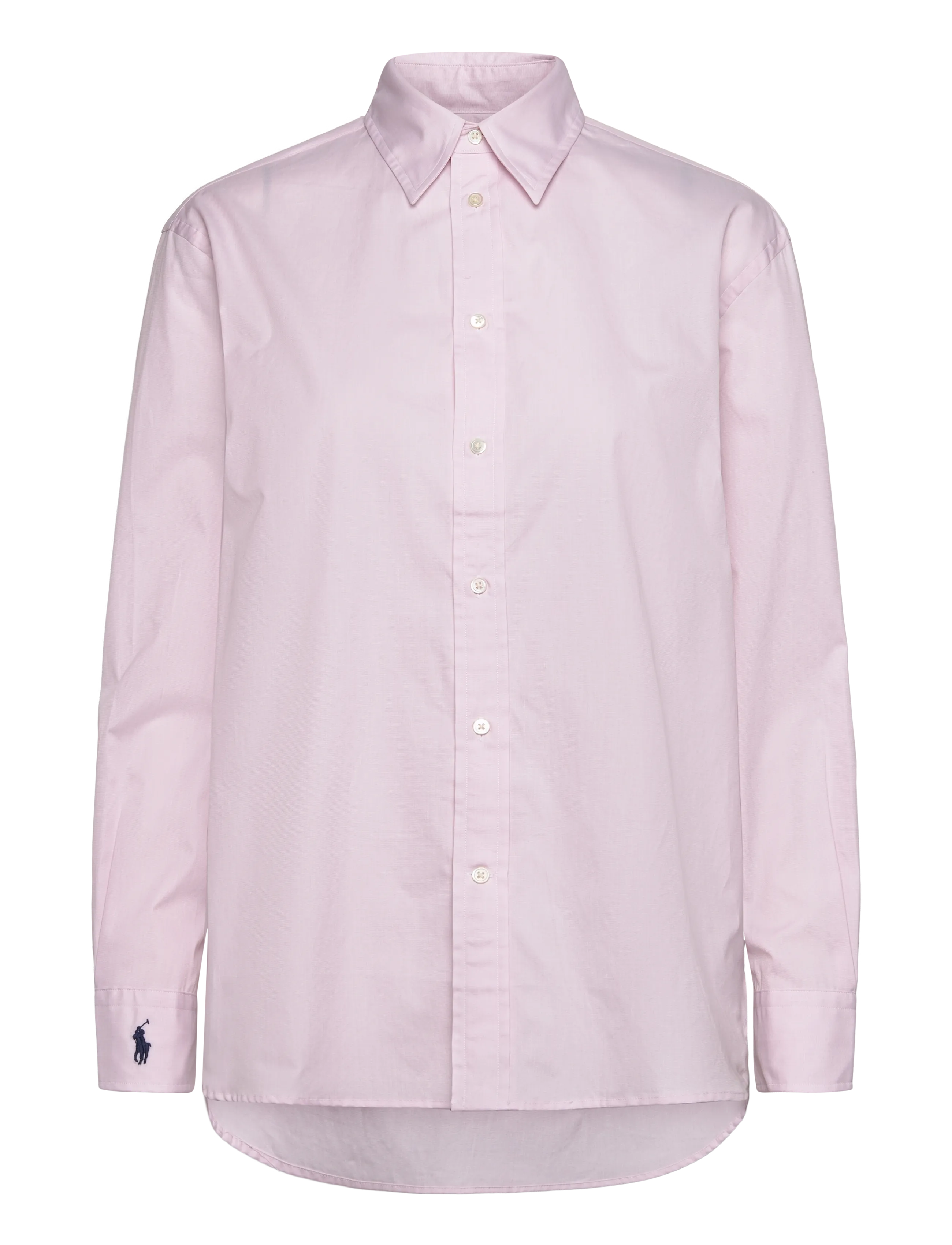 Polo Ralph Lauren Oversize Fit Cotton Shirt - Uus - SURFSIDE ROSE / pink/rose