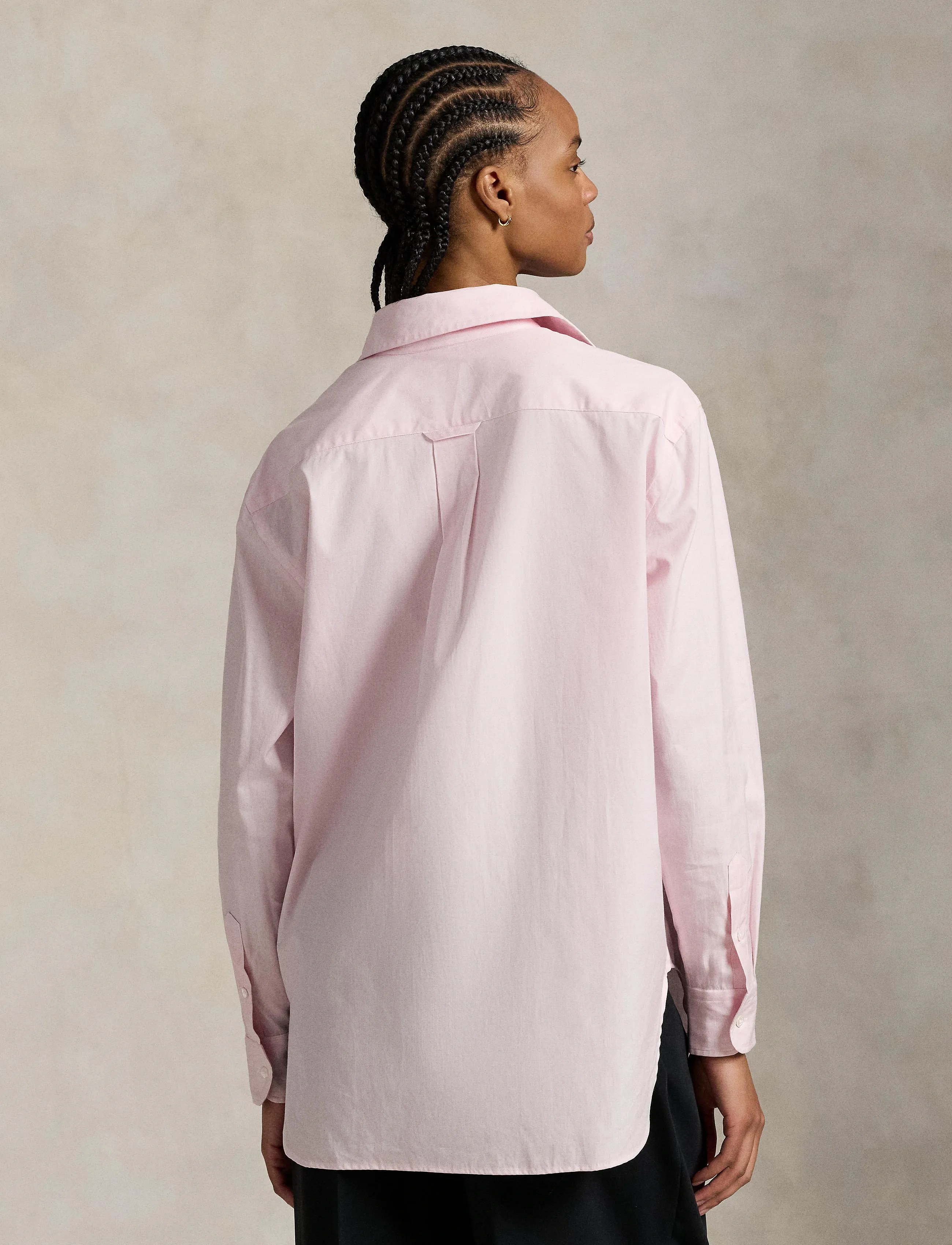 Polo Ralph Lauren - Oversize Fit Cotton Shirt - chemises en jeans - surfside rose - 3