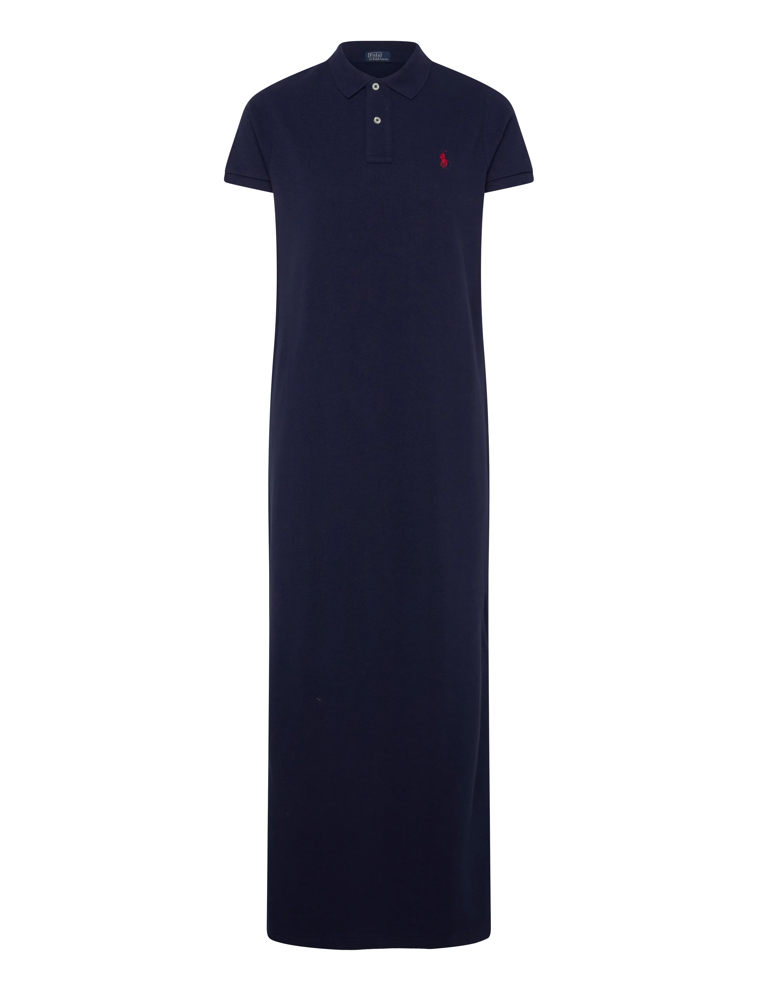 POLO RALPH LAUREN Baumwolle Mesh Polo Kleid Navy - S - Damen
