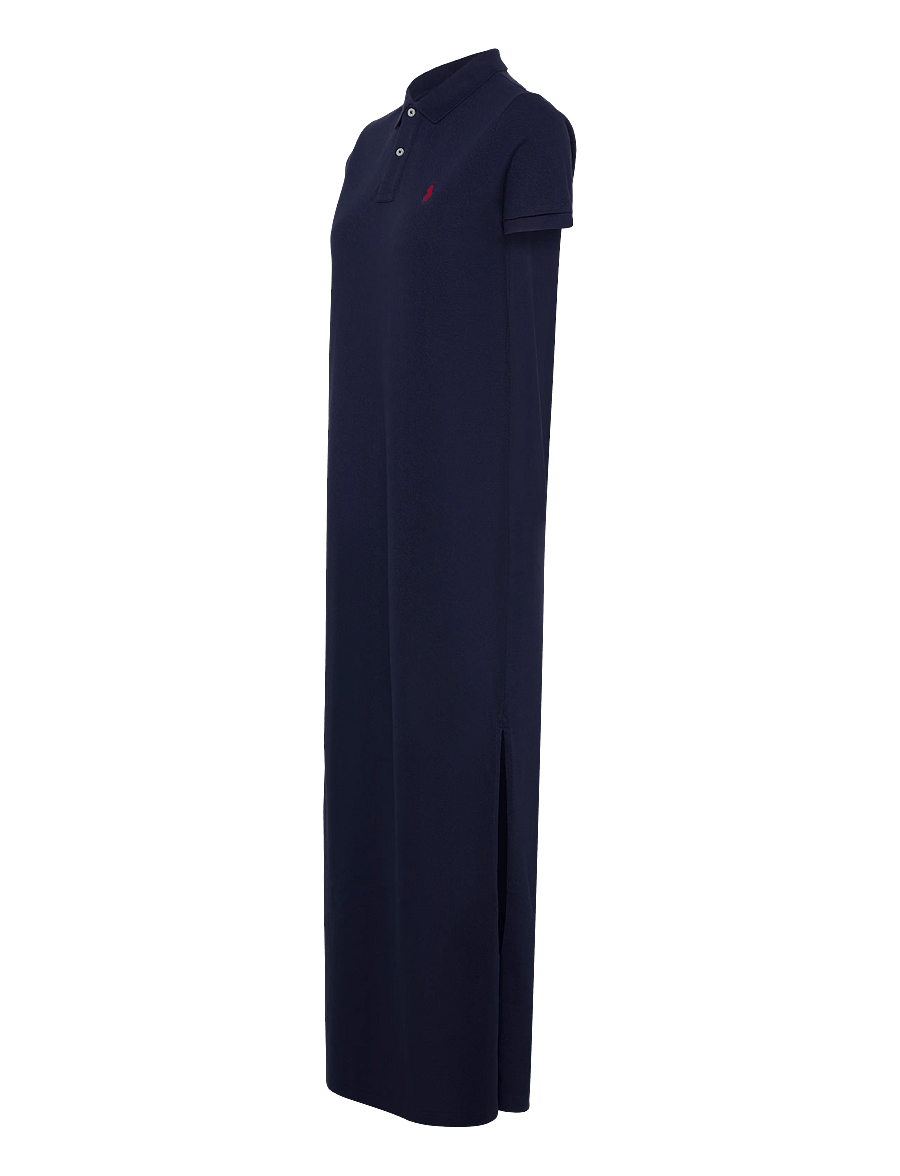 Polo Ralph Lauren - Cotton Mesh Polo Dress - robes t-shirt - newport navy - 3