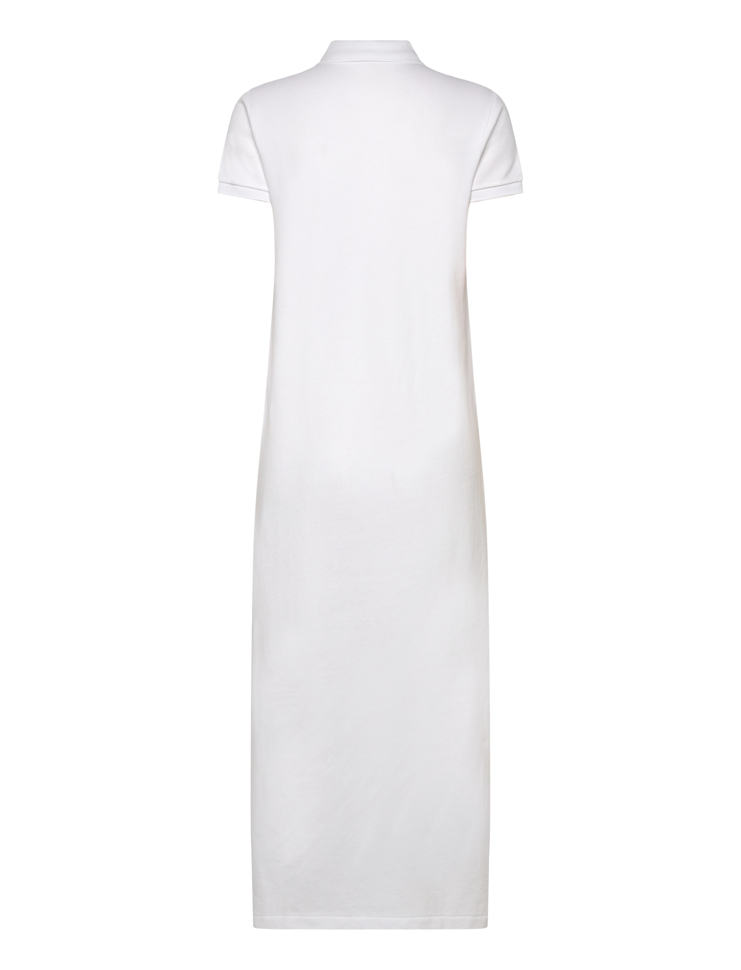 Polo Ralph Lauren - Cotton Mesh Polo Dress - maxi sukienki - white - 2
