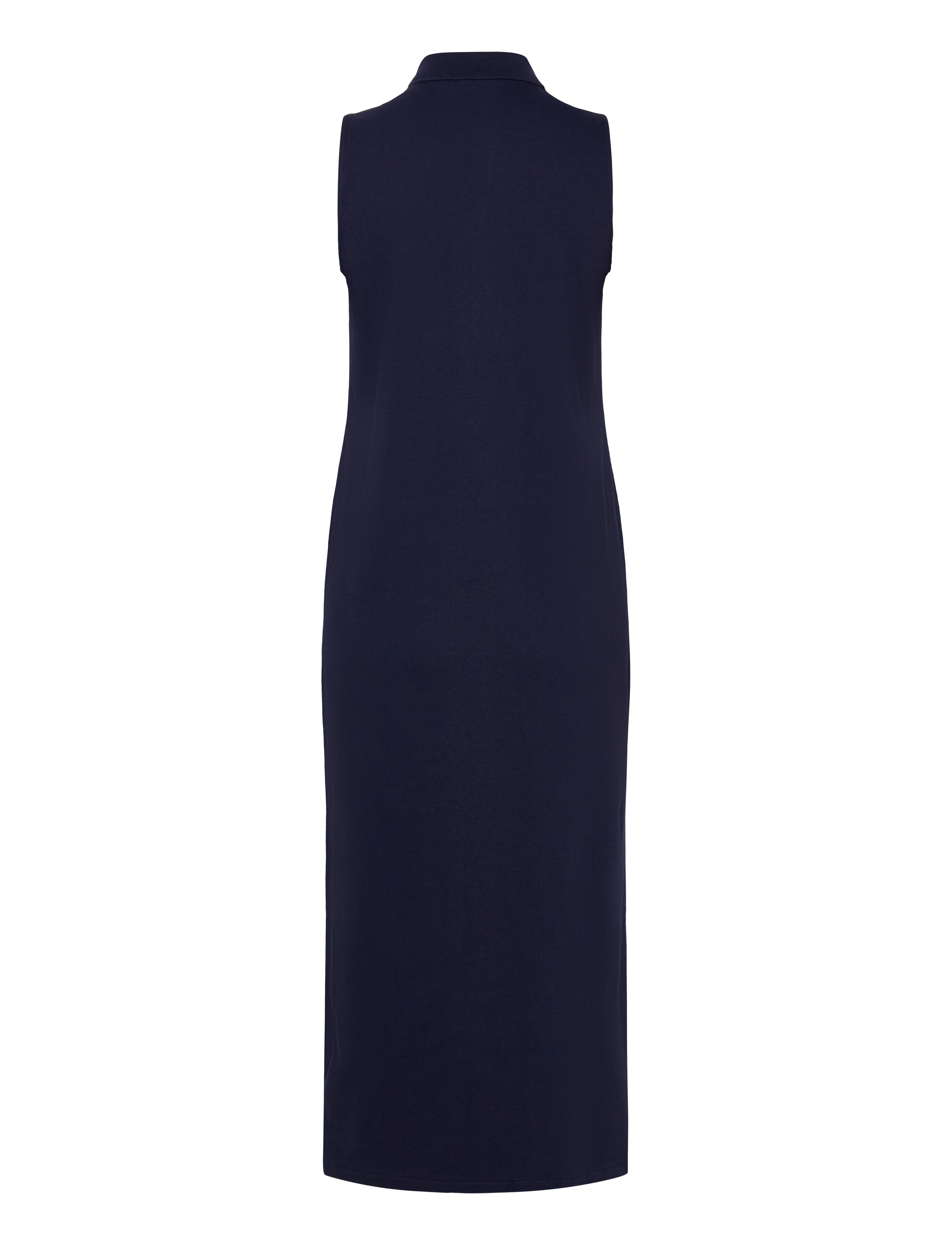 Polo Ralph Lauren - Stretch-Cotton Sleeveless Polo Dress - vasaras kleitas - newport navy - 2