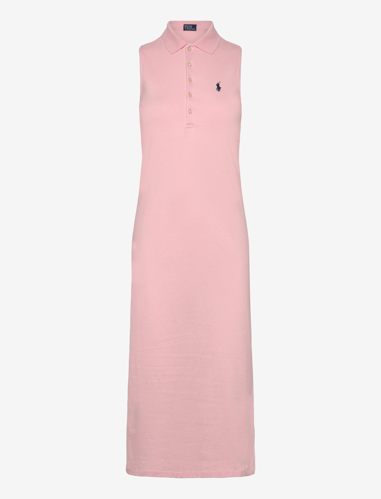 stretch-cotton sleeveless polo dress Stretch-Cotton Sleeveless Polo Dress