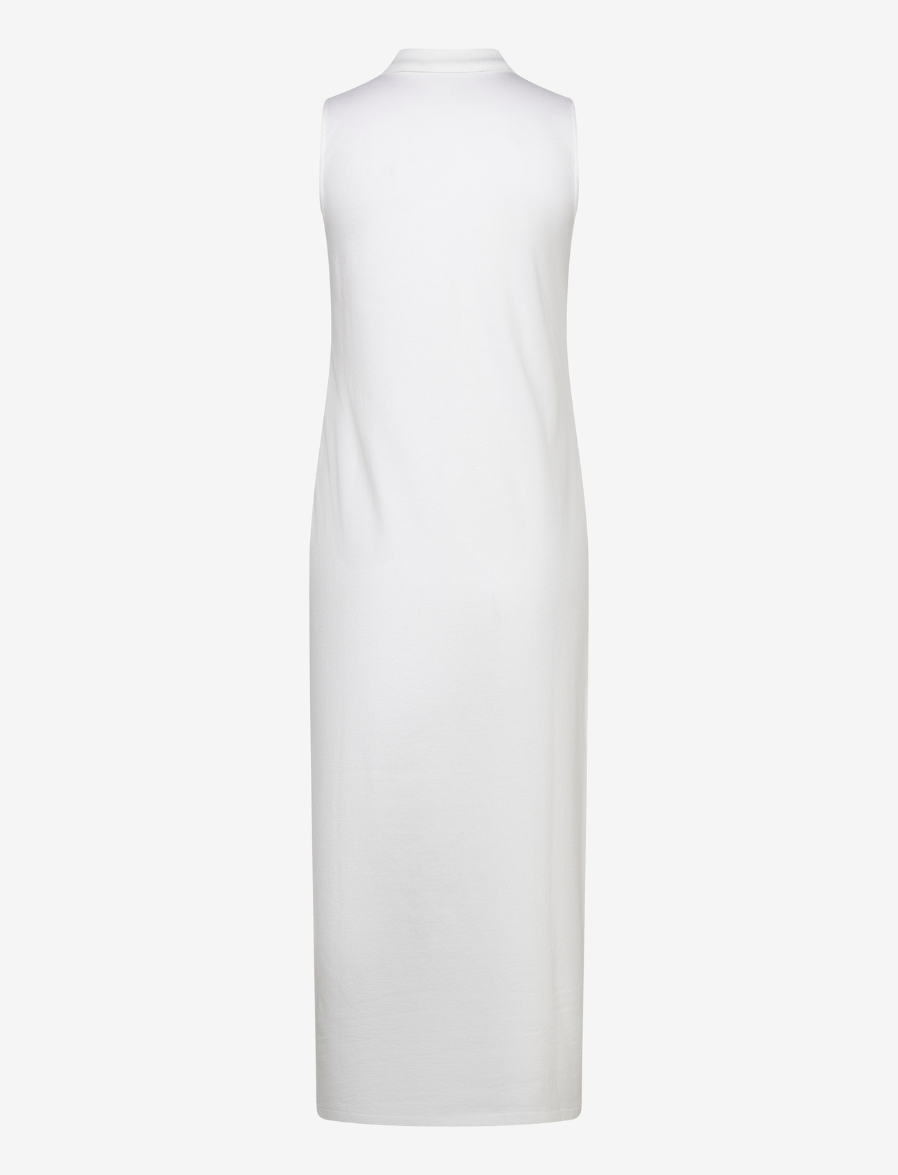Polo Ralph Lauren - Stretch-Cotton Sleeveless Polo Dress - maxikjoler - white - 2