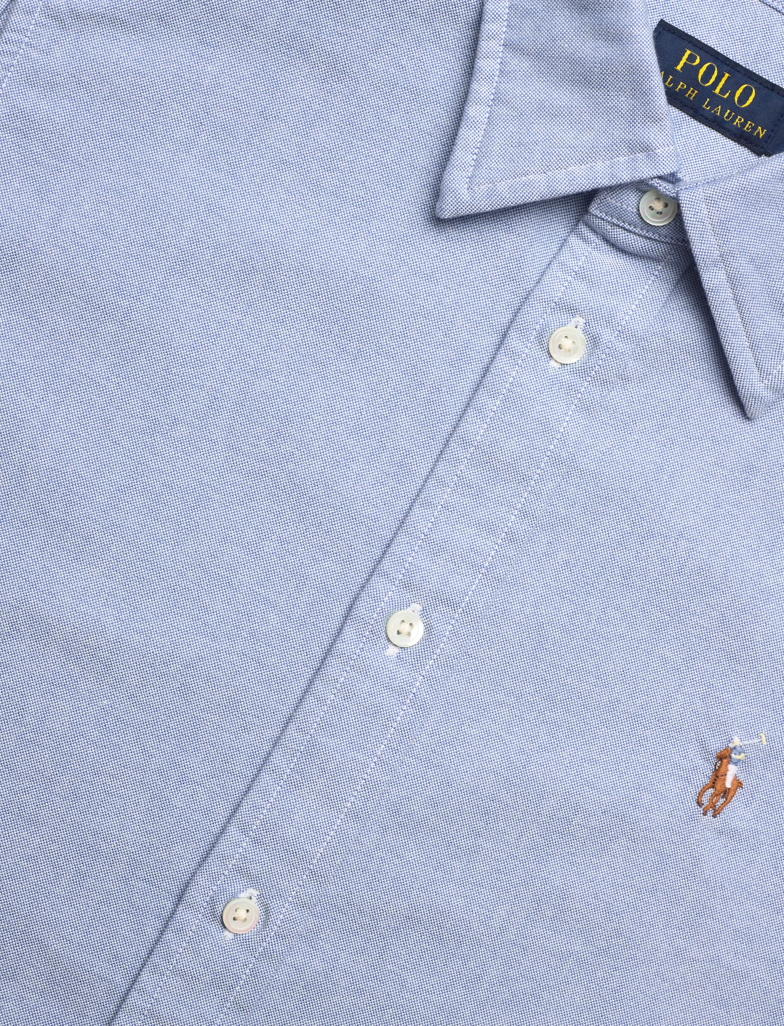 Polo Ralph Lauren - Cotton Oxford Sleeveless Shirt - denim shirts - bsr blue - 2