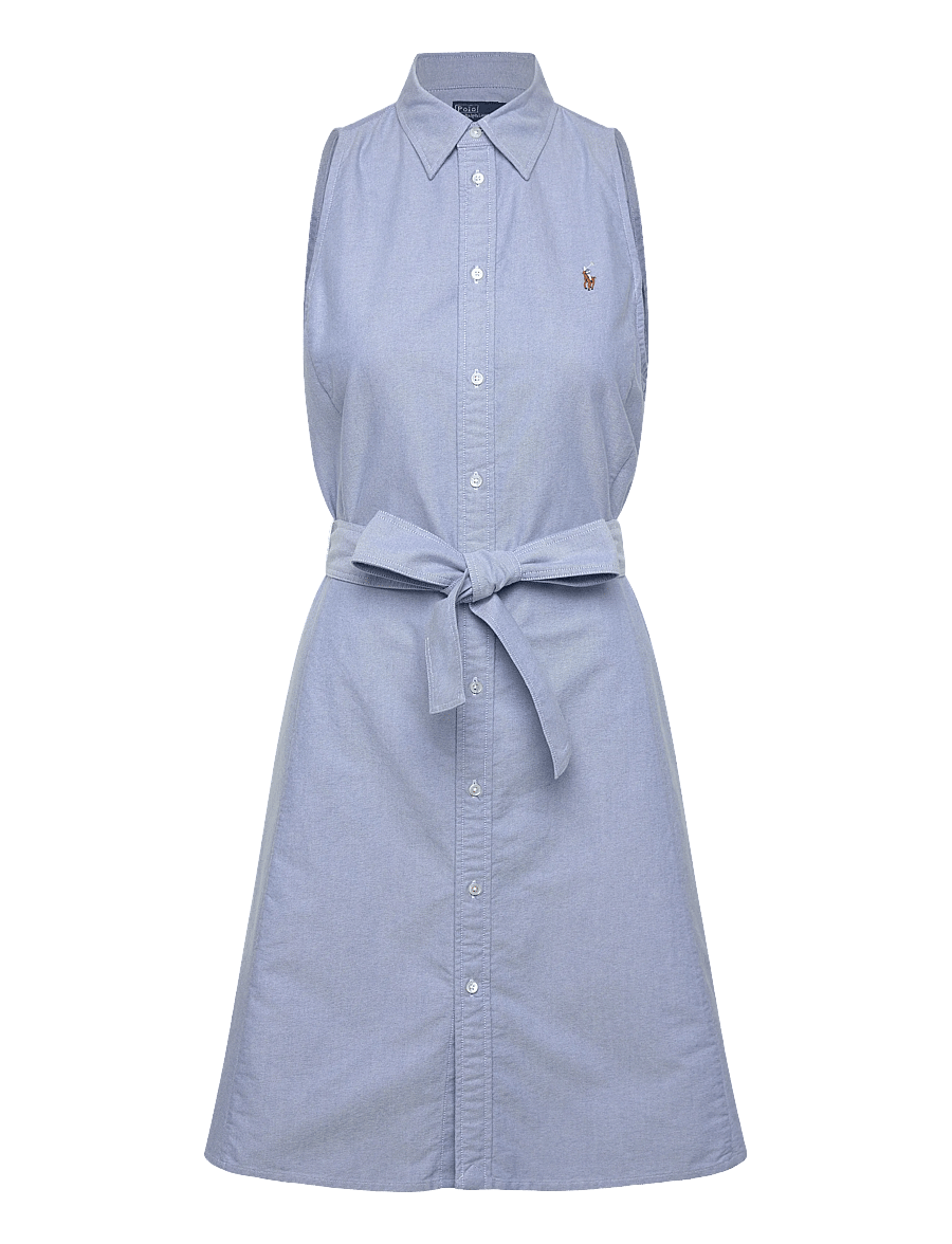 Polo Ralph Lauren - CLASSIC OXFORD-WVN-DRESSES - sommerkjoler - bsr blue - 0