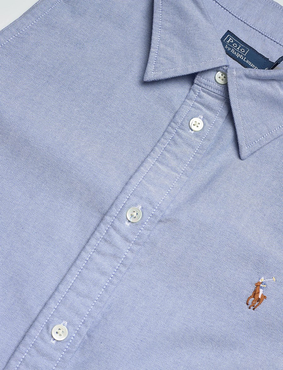 Polo Ralph Lauren - CLASSIC OXFORD-WVN-DRESSES - sommerkjoler - bsr blue - 2