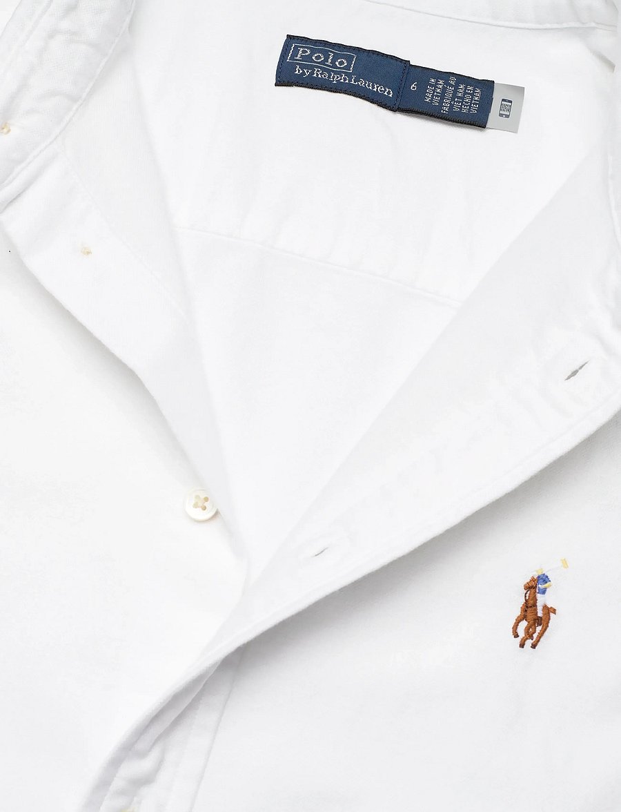 Polo Ralph Lauren - CLASSIC OXFORD-WVN-DRESSES - sommerkjoler - bsr white - 2