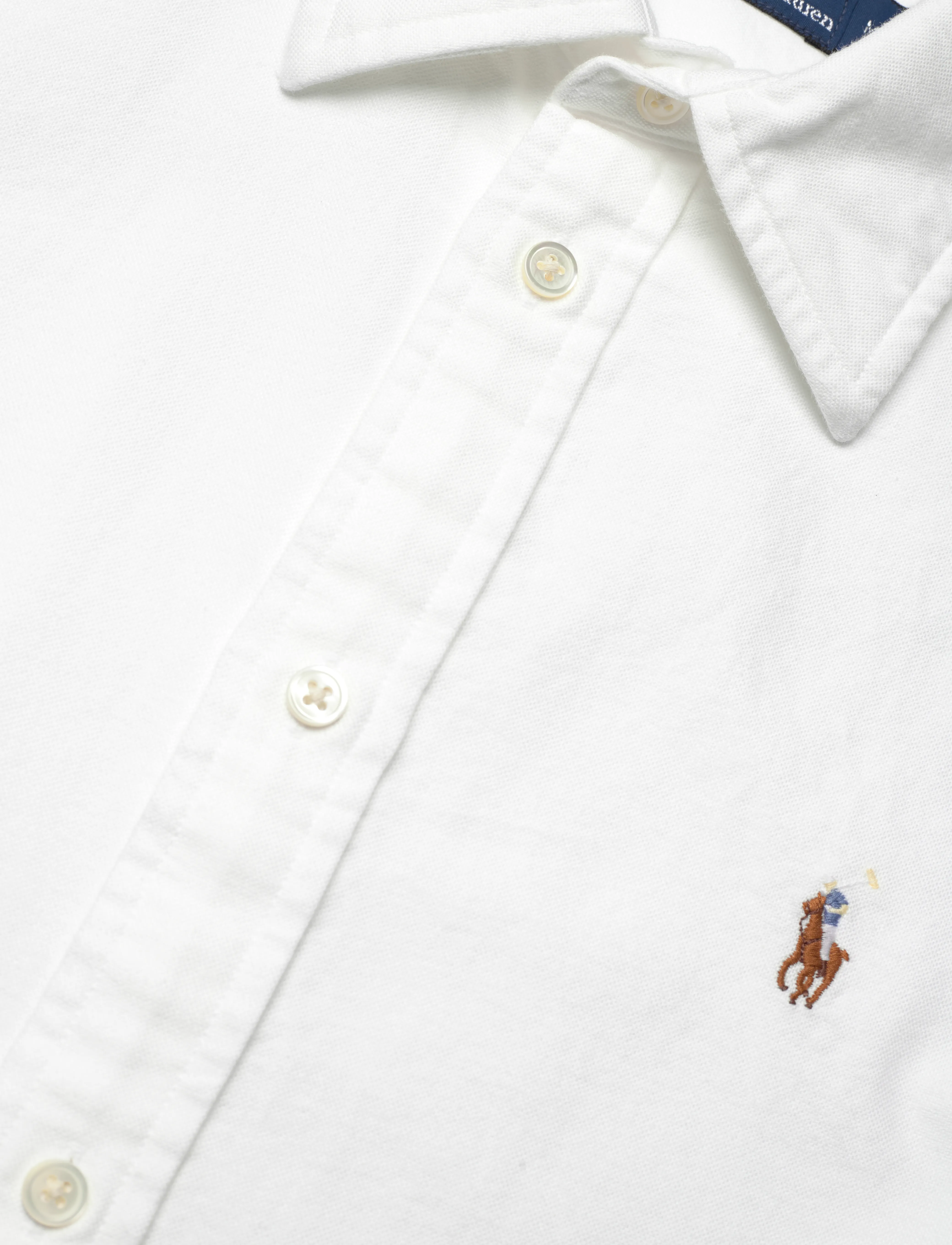 Polo Ralph Lauren - Cotton Oxford Sleeveless Shirt - blouses sans manches - bsr white - 2