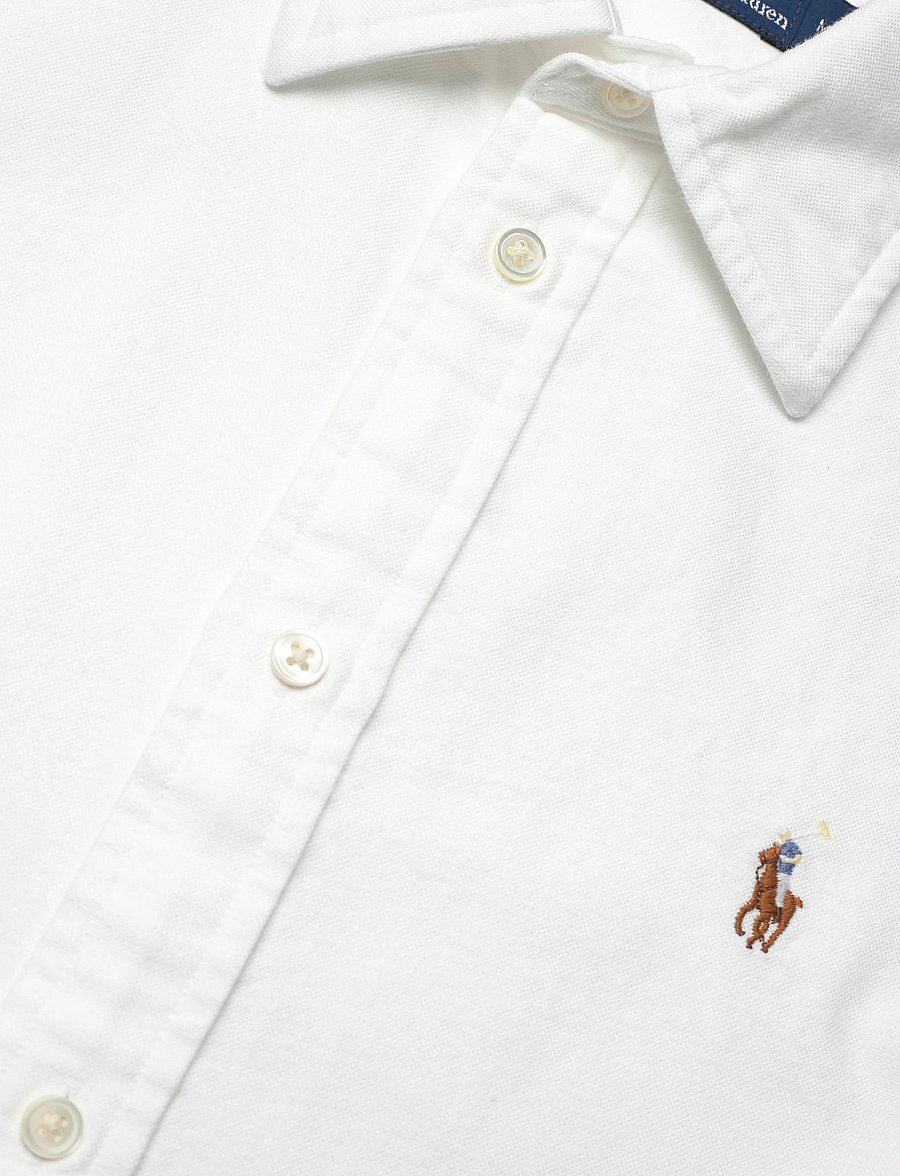Polo Ralph Lauren - Cotton Oxford Sleeveless Shirt - blouses sans manches - bsr white - 2