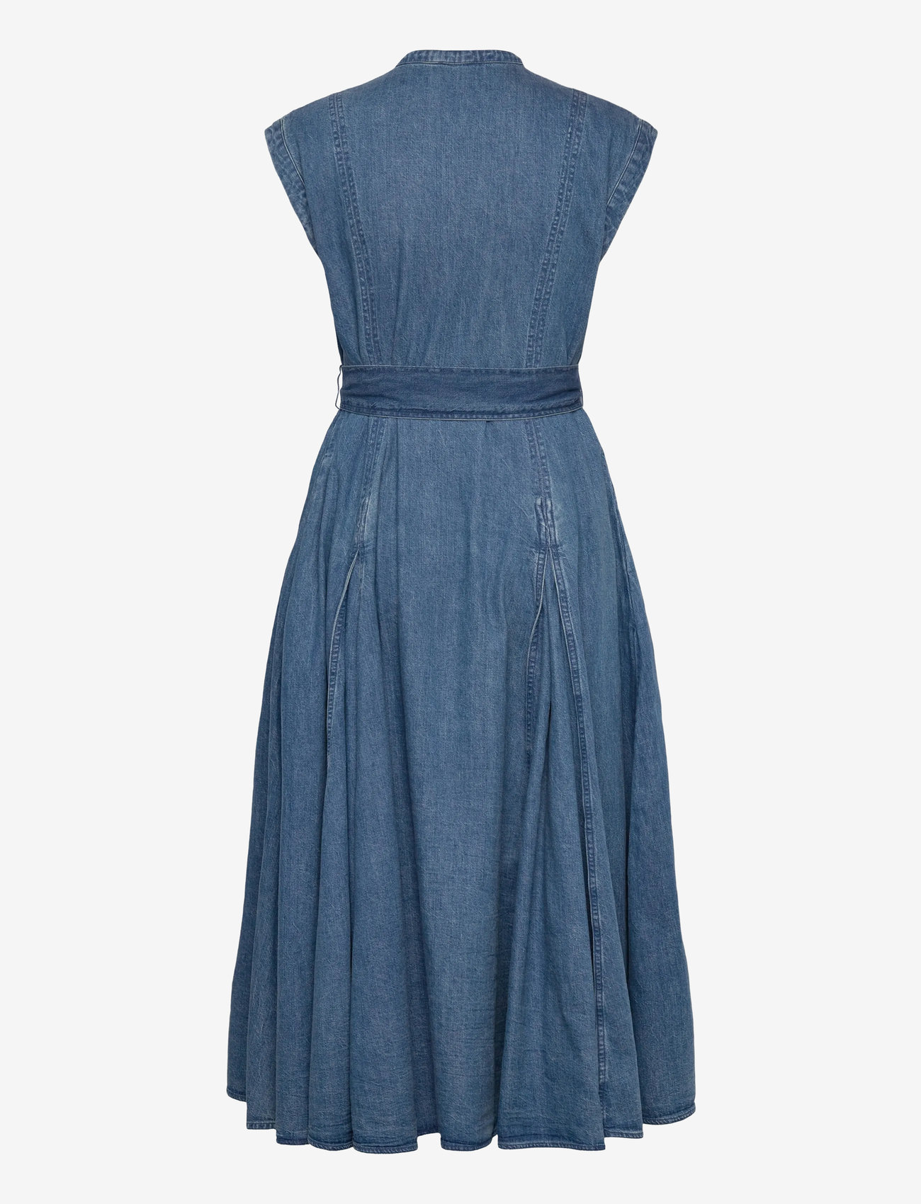 Polo Ralph Lauren 2x1 Denim-ssl-dad (PRW211969142) Midi dresses 