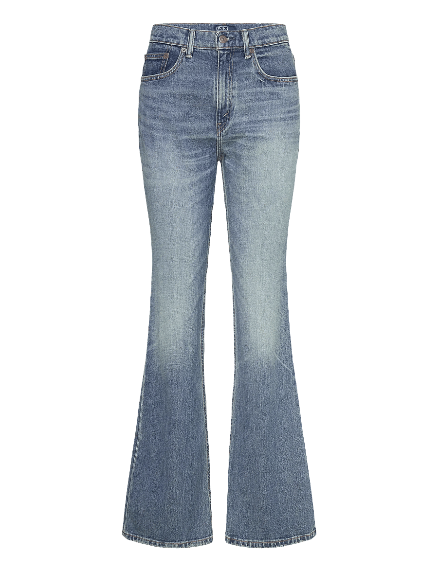 Polo Ralph Lauren - LOW STR DENIM-FUL-FLR - schlaghosen - goodlow wash - 0