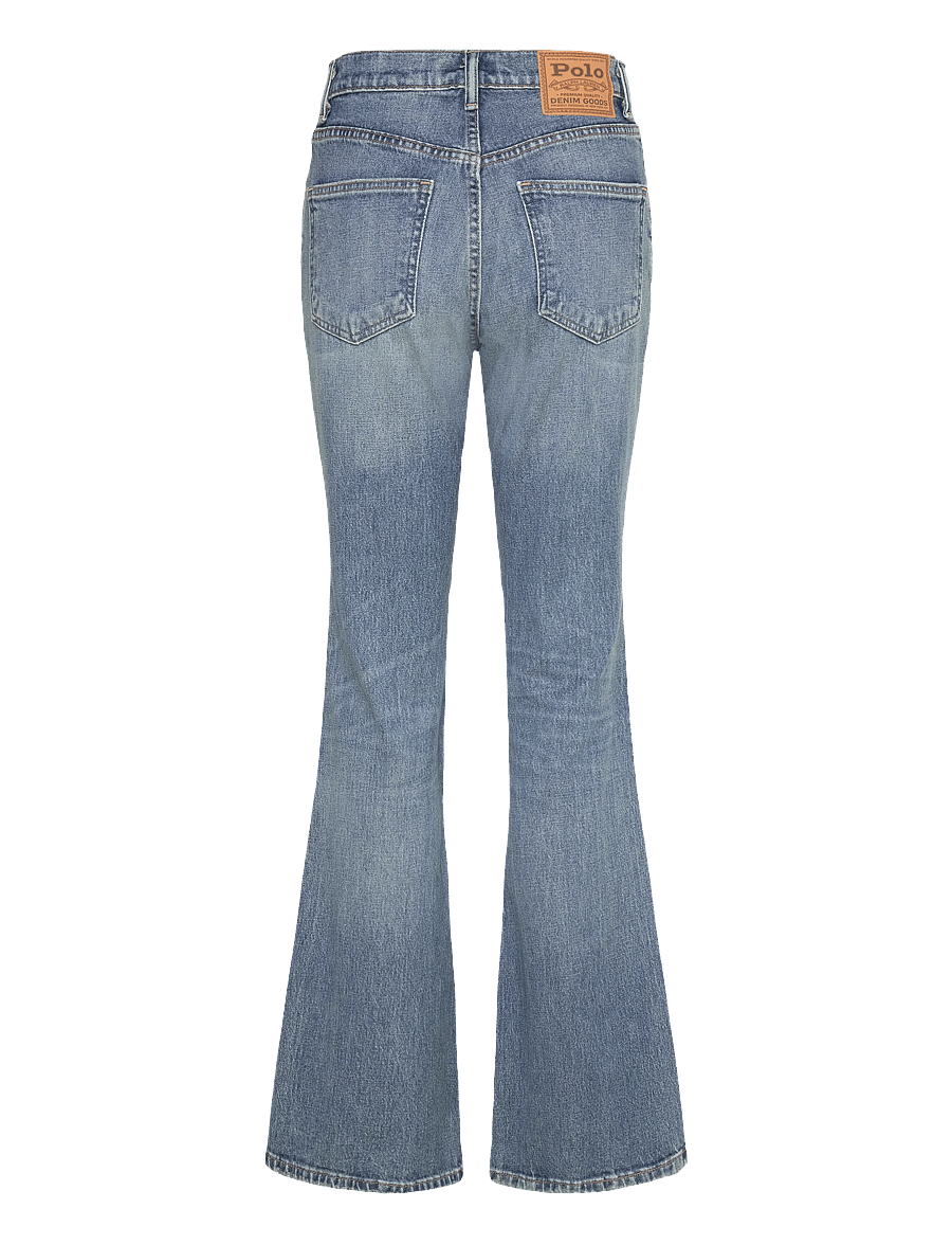 Polo Ralph Lauren - LOW STR DENIM-FUL-FLR - schlaghosen - goodlow wash - 1