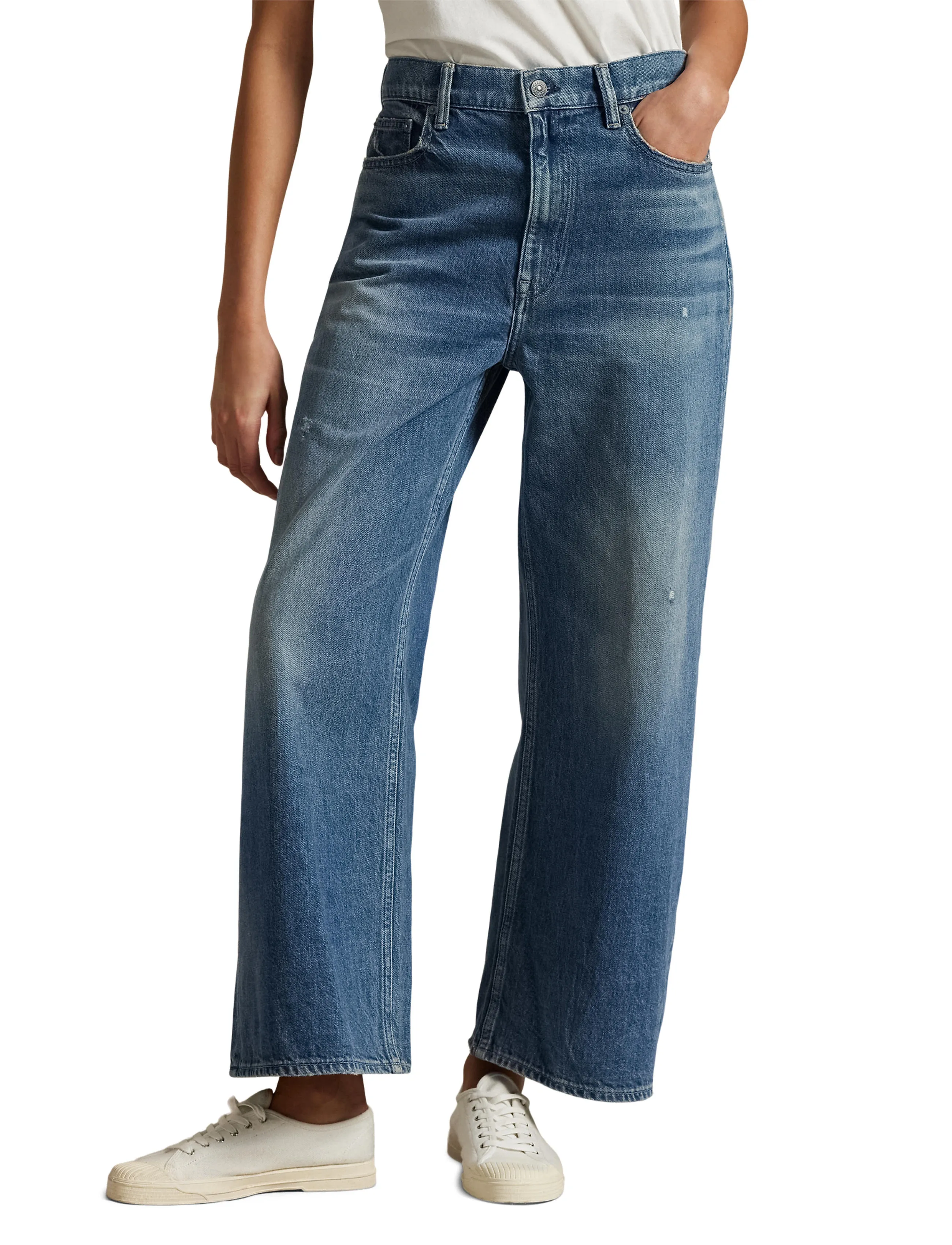 Polo Ralph Lauren High-Rise Wide-Leg Crop Jean jeans dam – bild 10