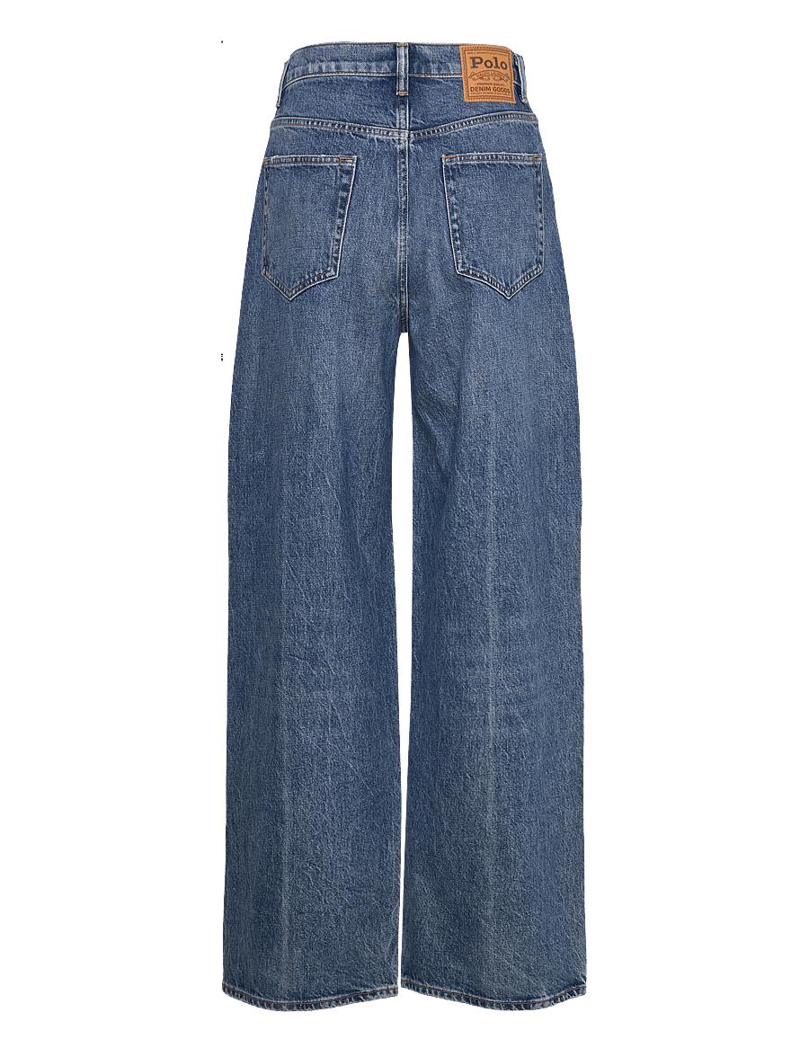 Polo Ralph Lauren - Relaxed Wide-Leg Jean - pantalons larges - cay wash - 2