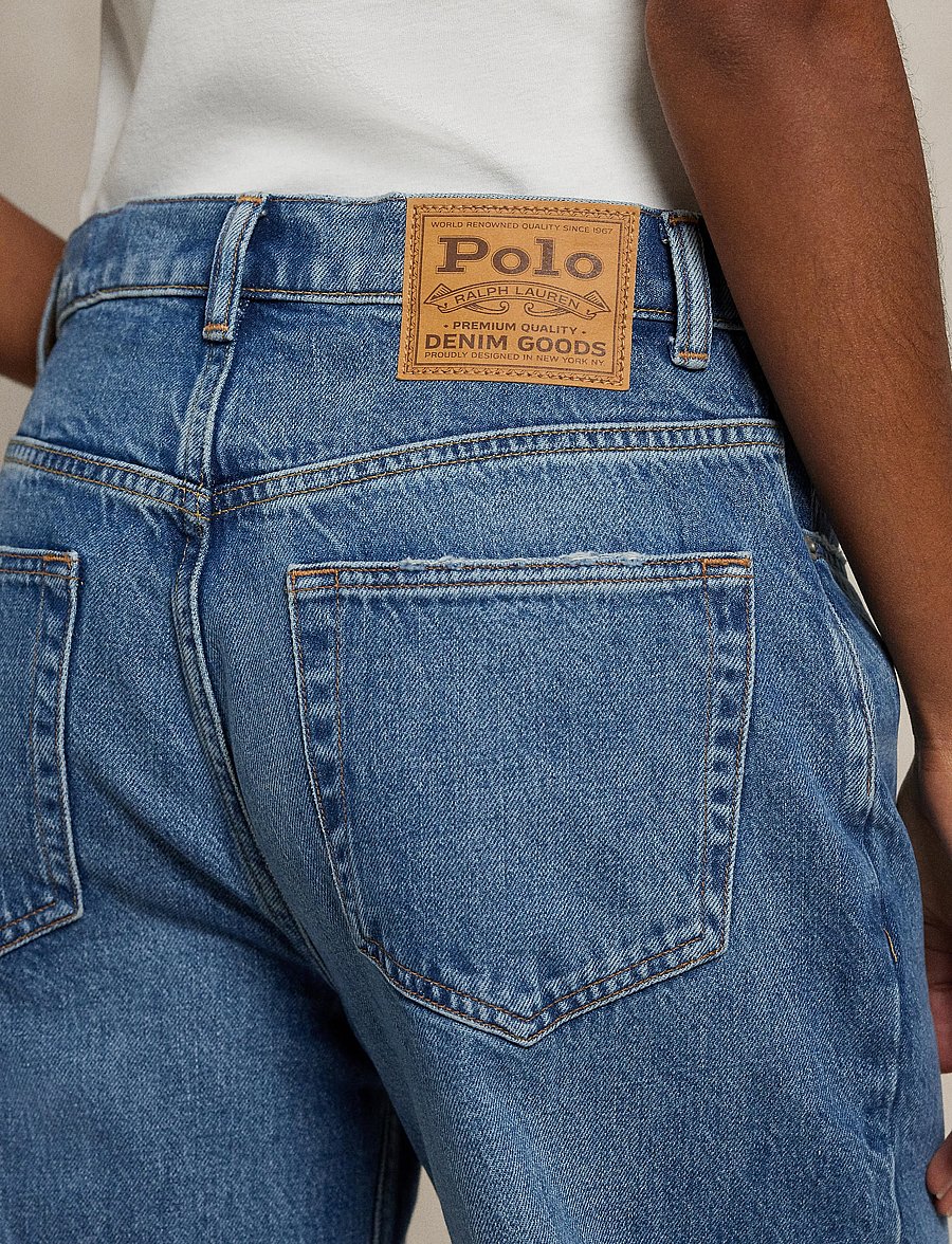 Polo Ralph Lauren - Relaxed Wide-Leg Jean - pantalons larges - cay wash - 4