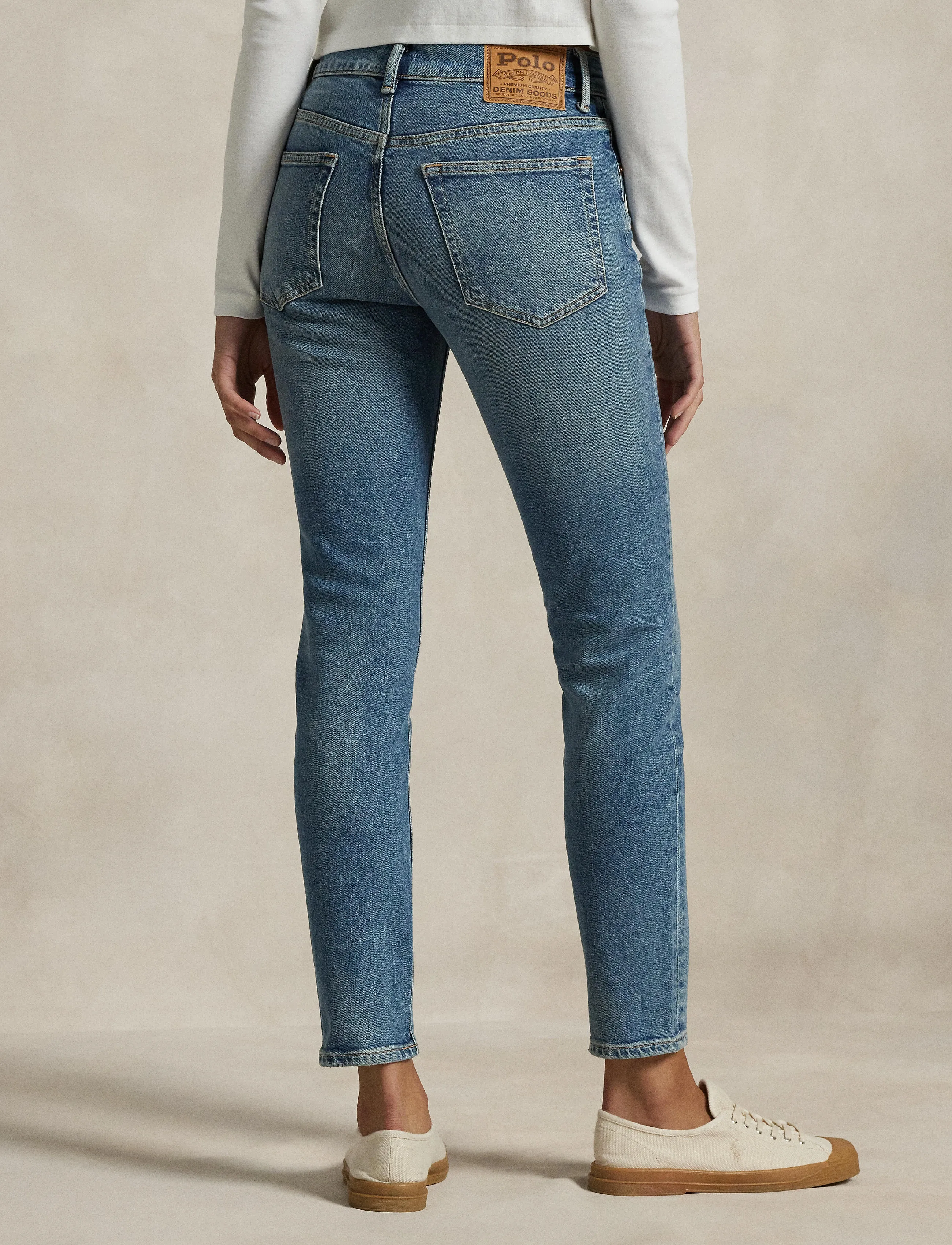 Polo Ralph Lauren - Mid-Rise Super-Slim Jean - jeans skinny - antares wash - 2