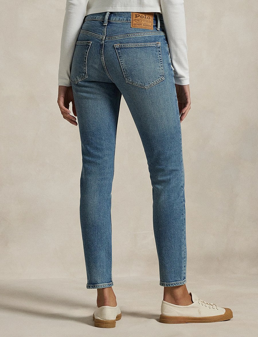 Polo Ralph Lauren - Mid-Rise Super-Slim Jean - liibuvad teksad - antares wash - 2