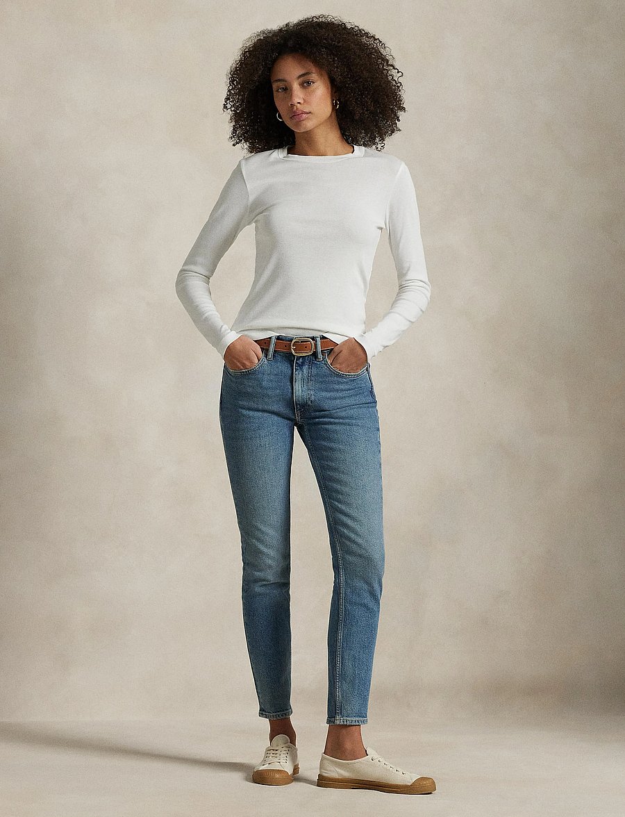 Polo Ralph Lauren - Mid-Rise Super-Slim Jean - liibuvad teksad - antares wash - 3