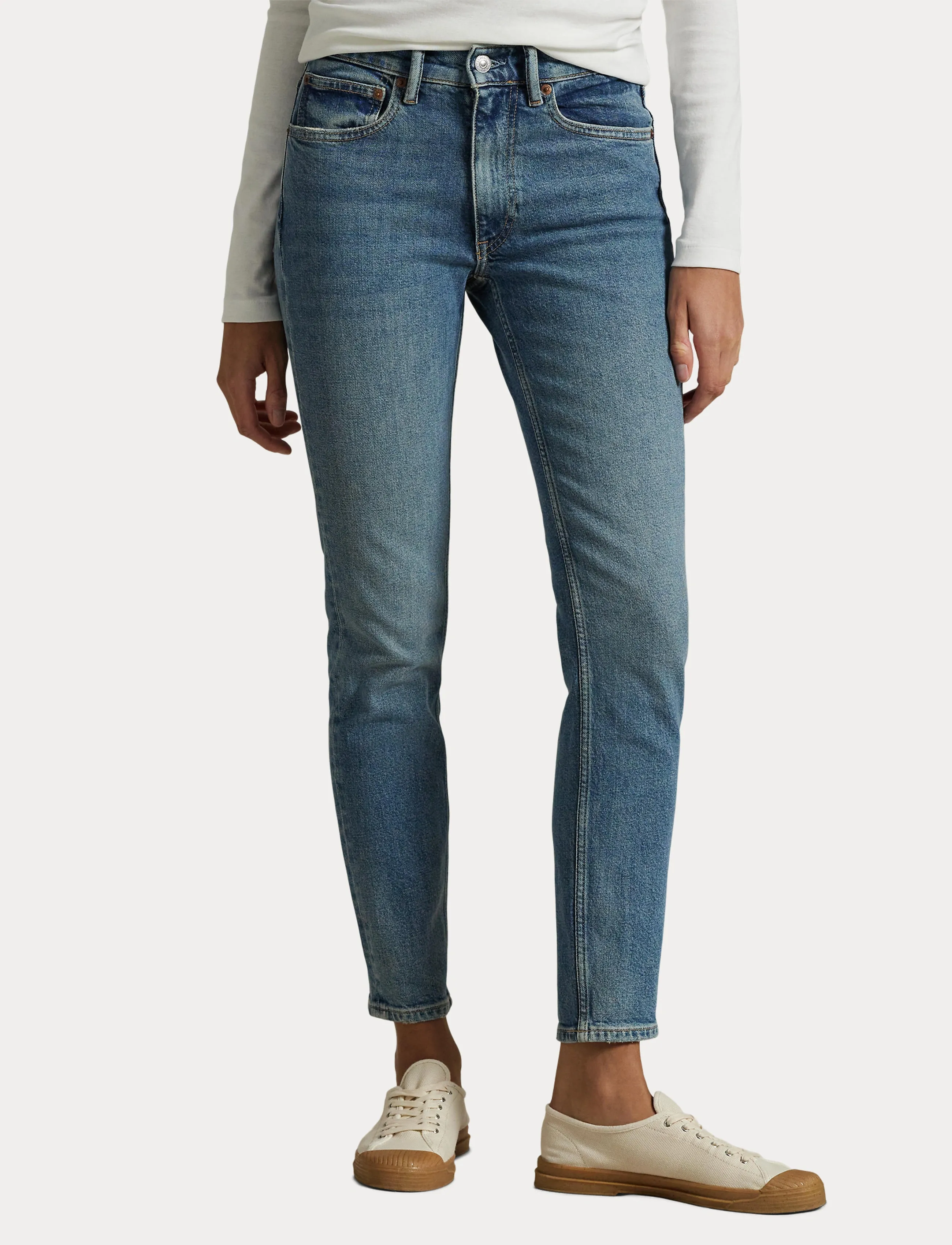 Polo Ralph Lauren - Mid-Rise Super-Slim Jean - jeans skinny - antares wash - 5