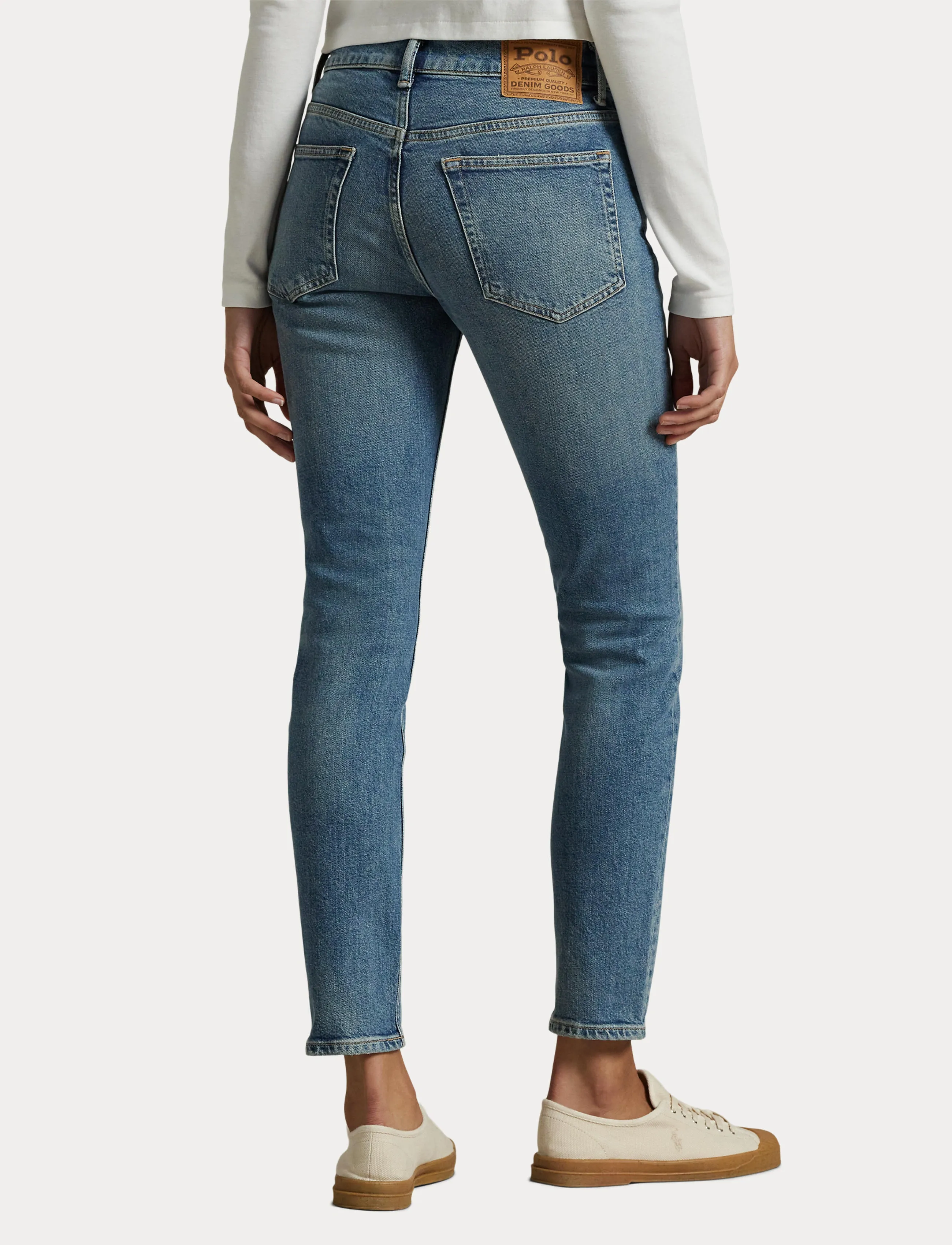 Polo Ralph Lauren Mid-Rise Super-Slim Jean skinny jeans dam – bild 6